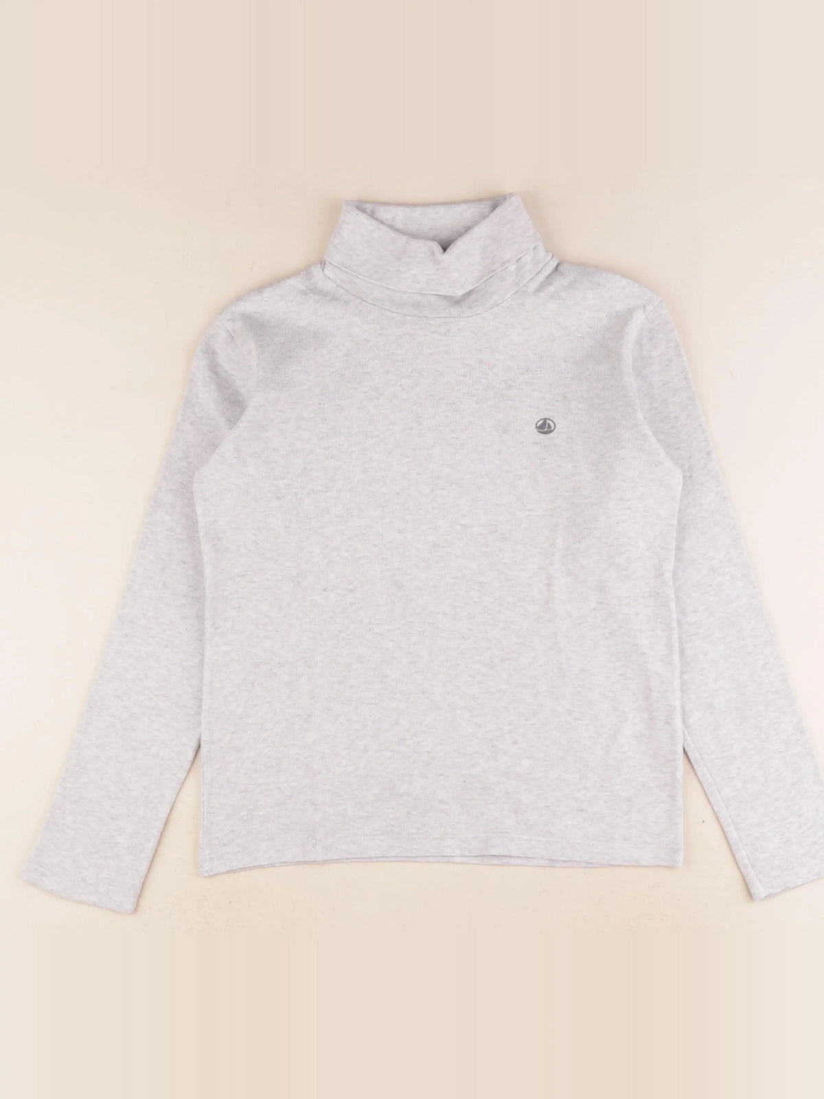 Petit Bateau - sous-pull gris - 10 ans