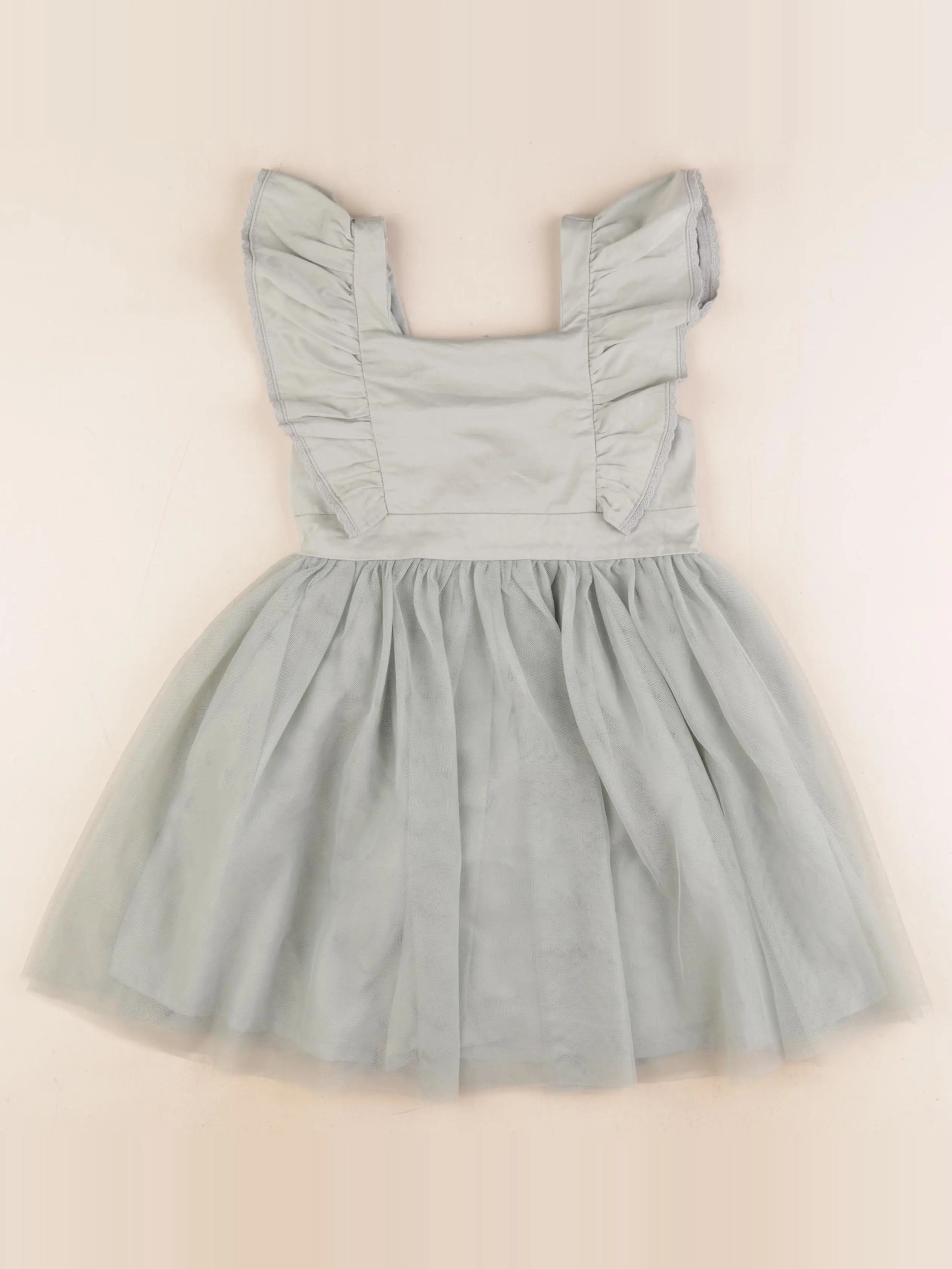 Vertbaudet - robe vert - 5 ans