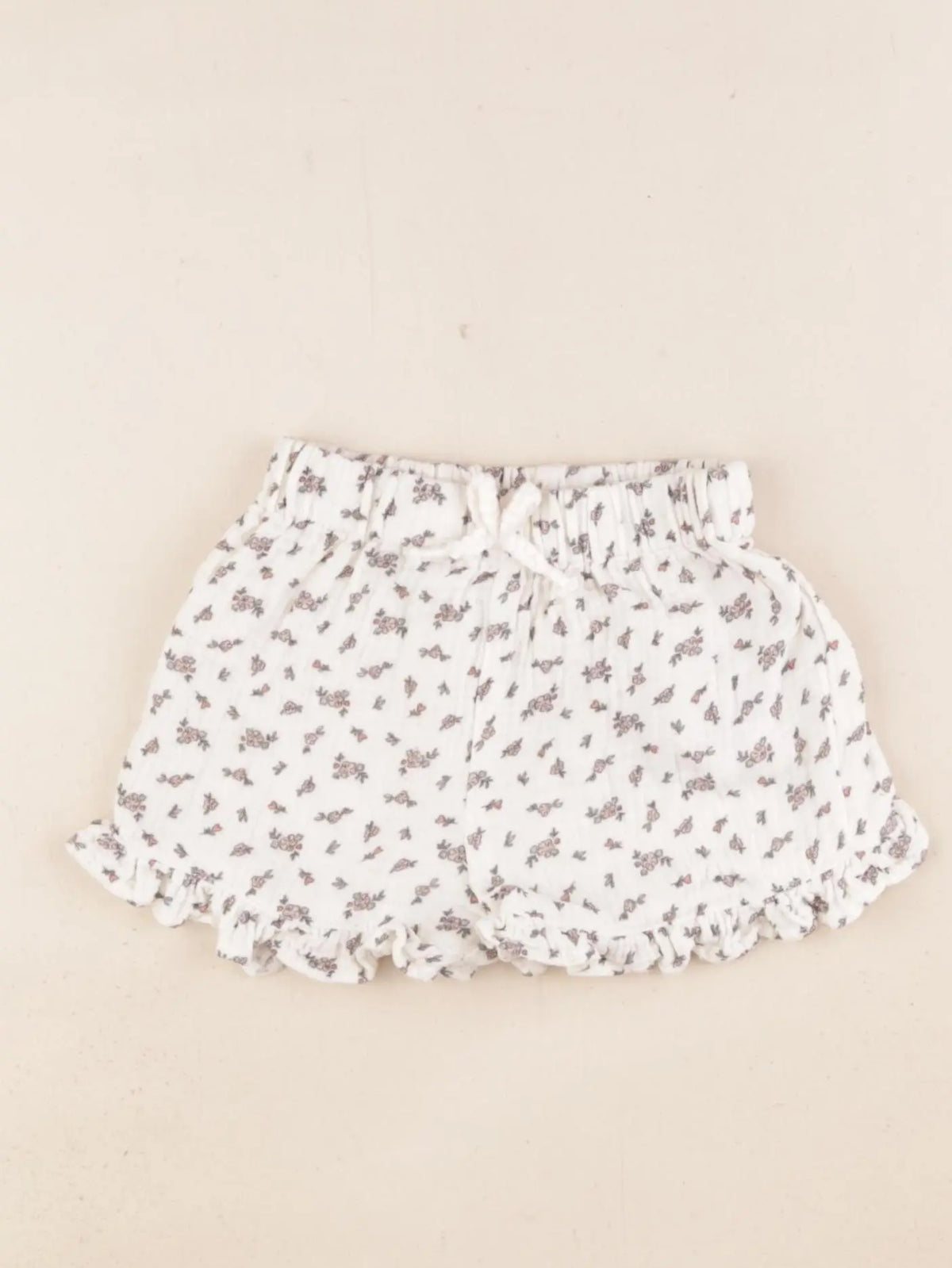 Vertbaudet - short blanc - 18 mois