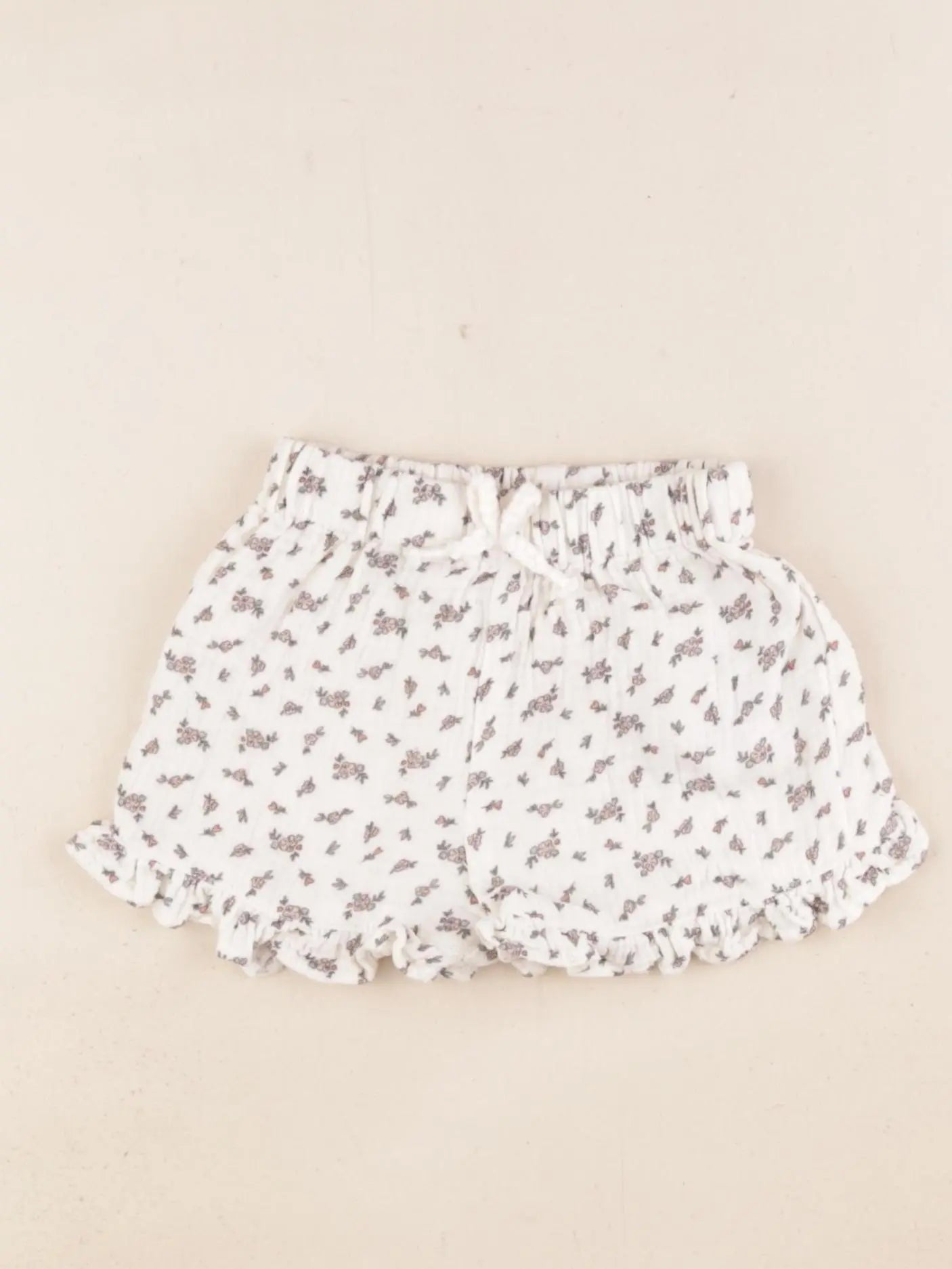 Vertbaudet - short blanc - 18 mois