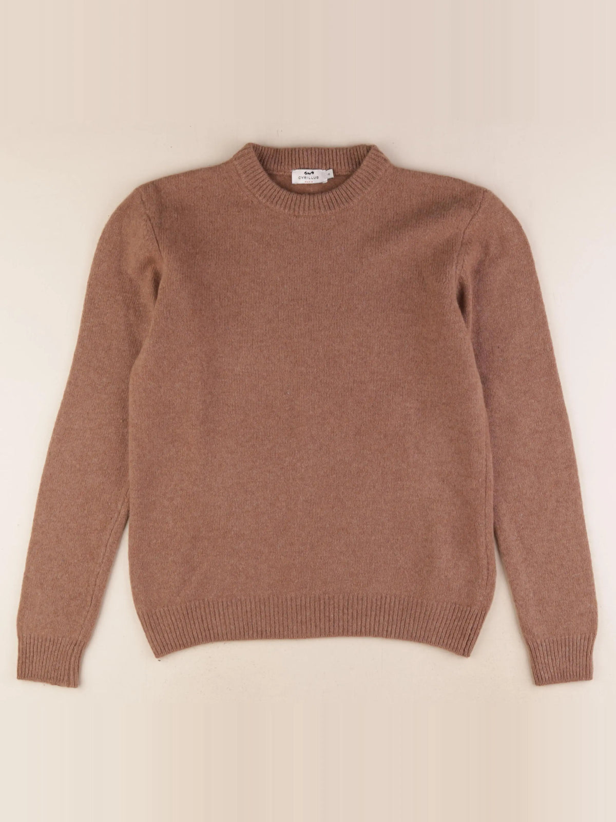 Cyrillus - pull marron - 16 ans