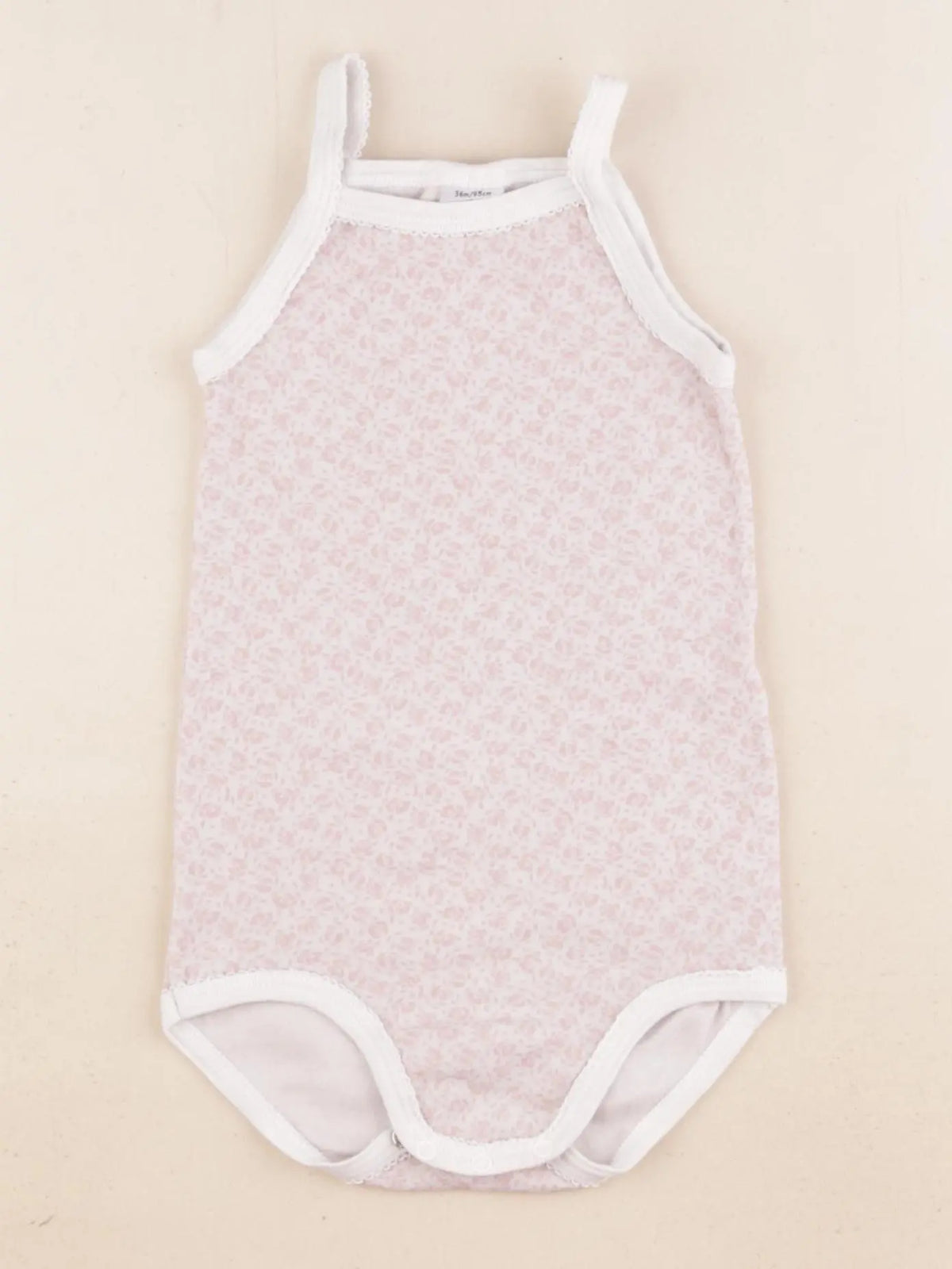 Petit Bateau - body rose - 36 mois