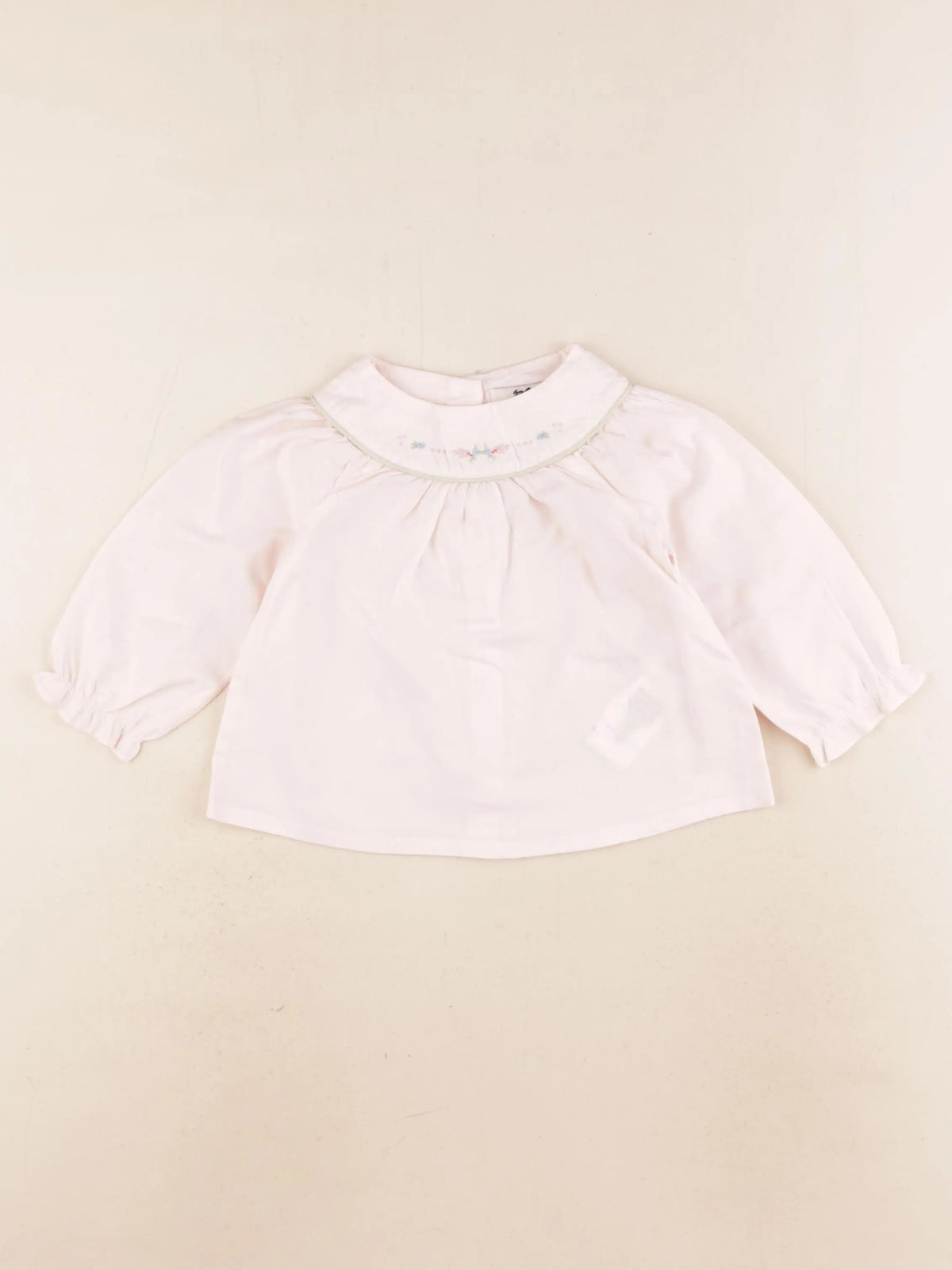 Cyrillus - blouse rose - 12 mois