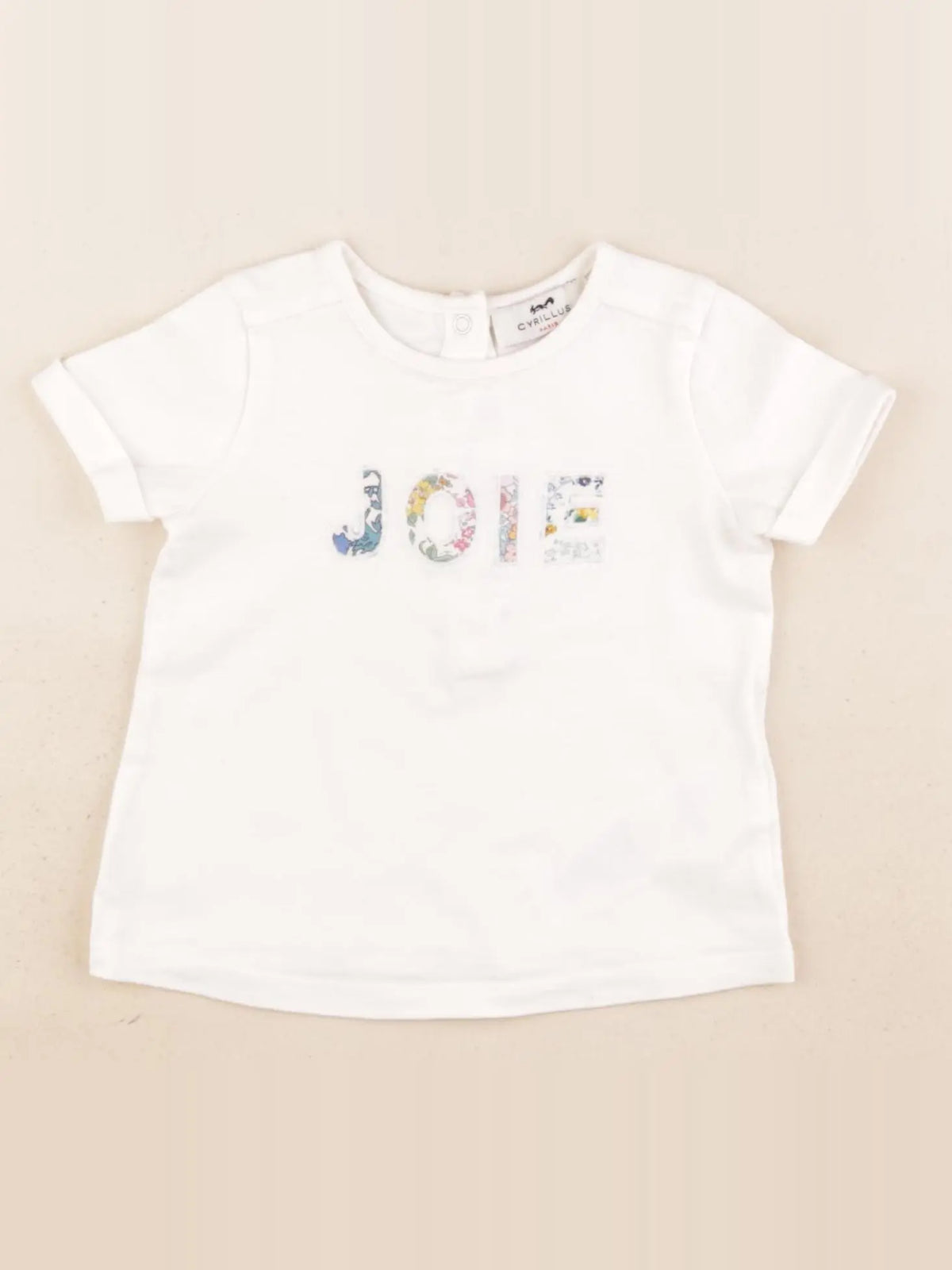 Cyrillus - tee-shirt multicolore - 6 mois