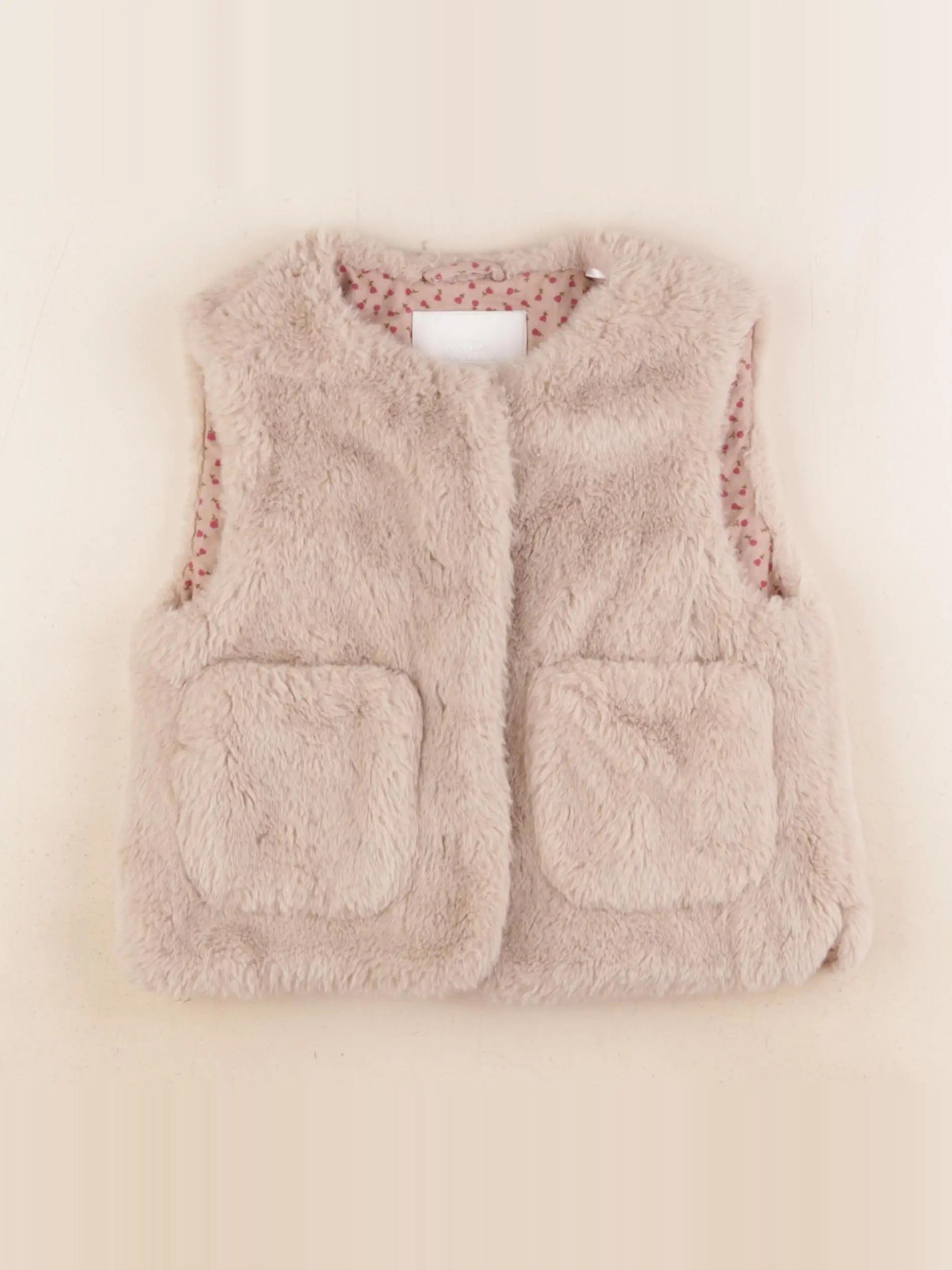 Zara - gilet marron - 3 ans