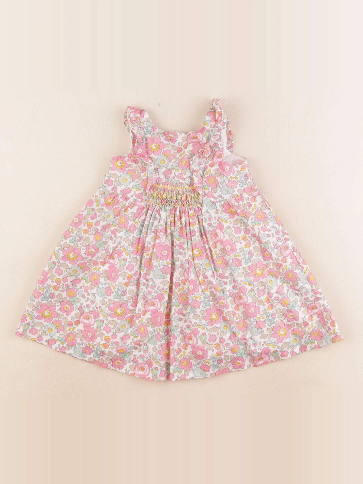 Cyrillus - robe multicolore - 6 mois