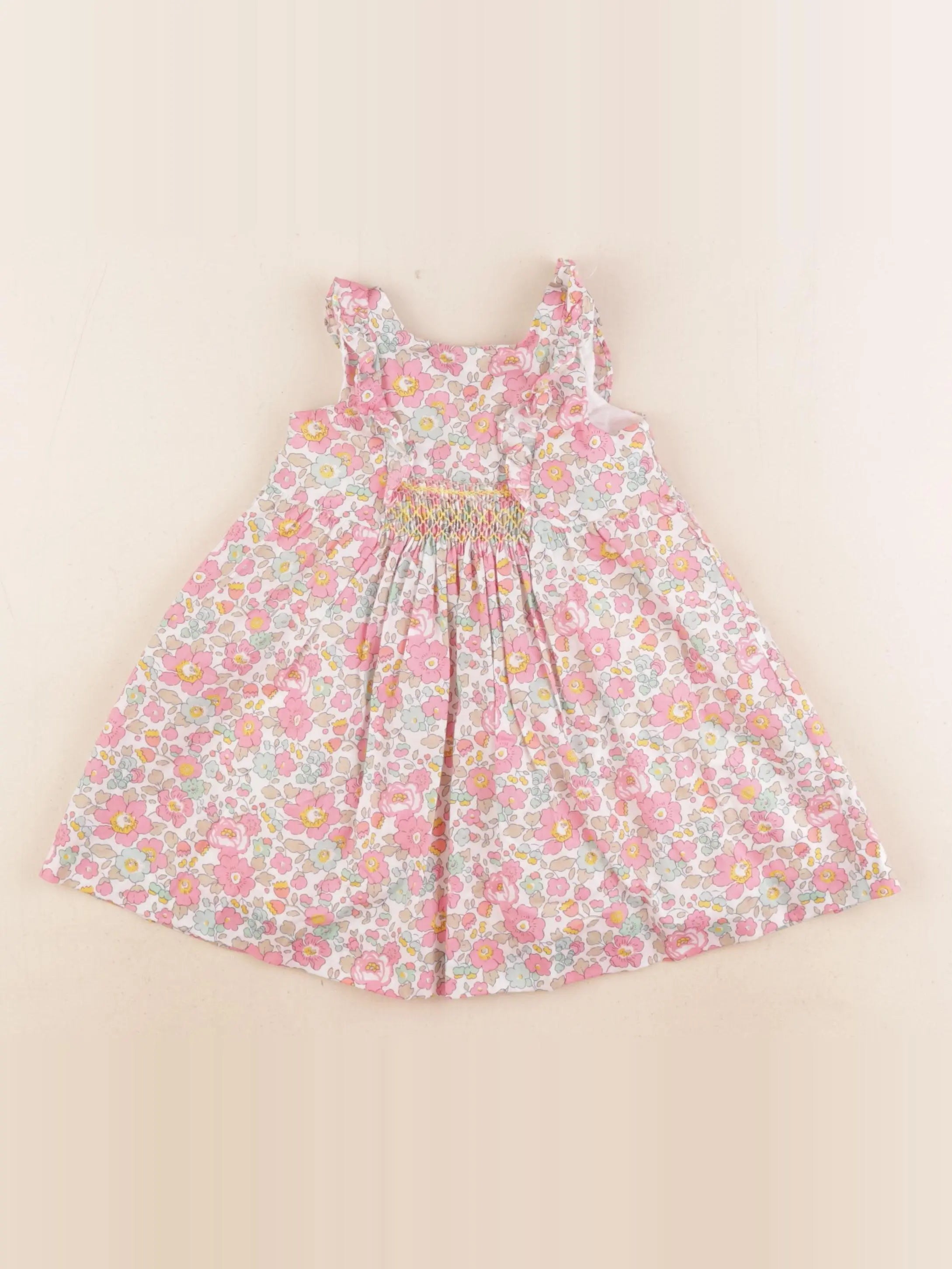 Cyrillus - robe multicolore - 6 mois