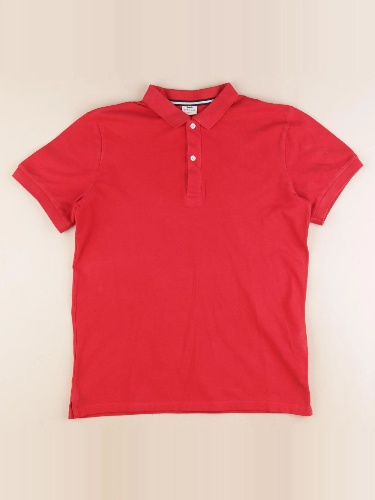 Cyrillus - polo rouge - 16 ans