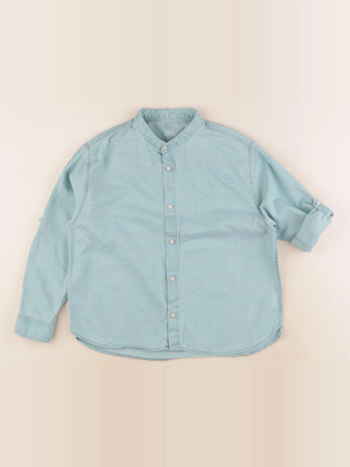 Zara - chemise vert - 7 ans