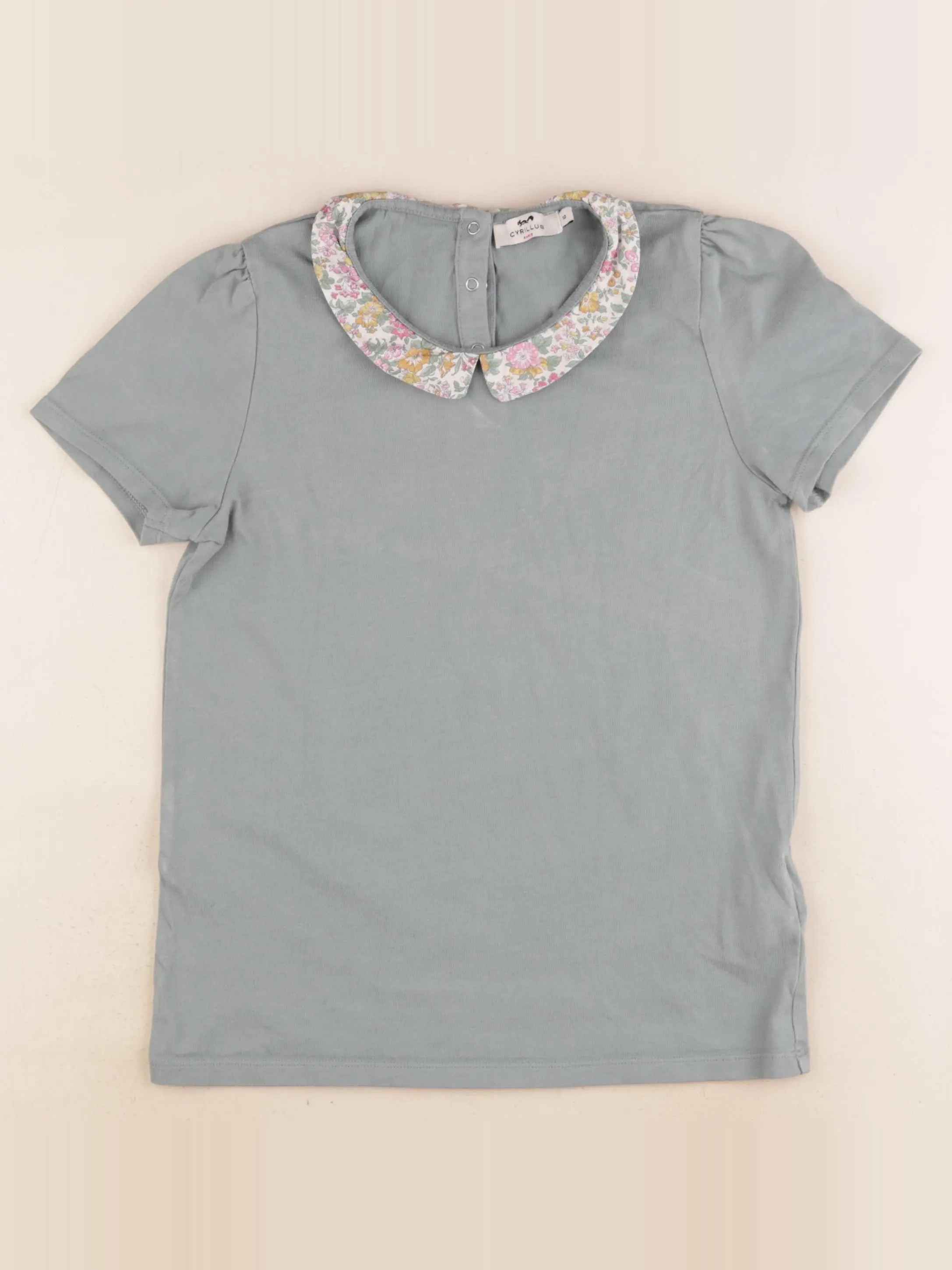 Cyrillus - tee-shirt vert - 12 ans
