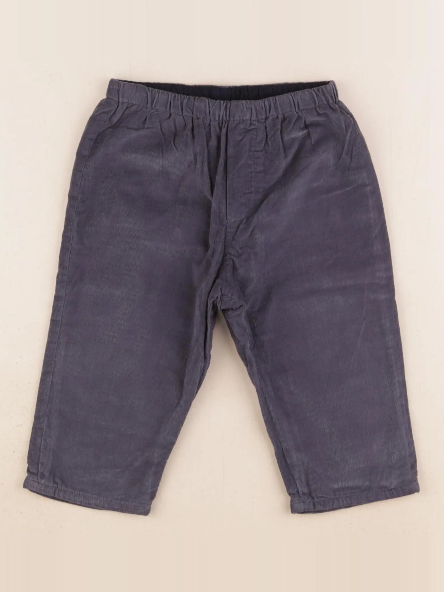 Jacadi - pantalon doublé gris - 12 mois