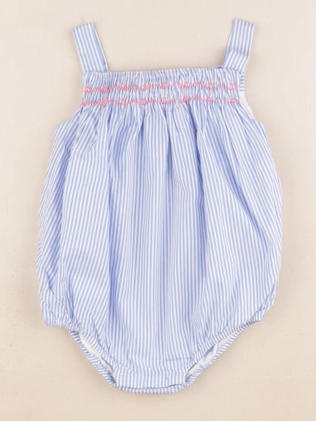 Jacadi - combinaison doublé bleu - 18 mois