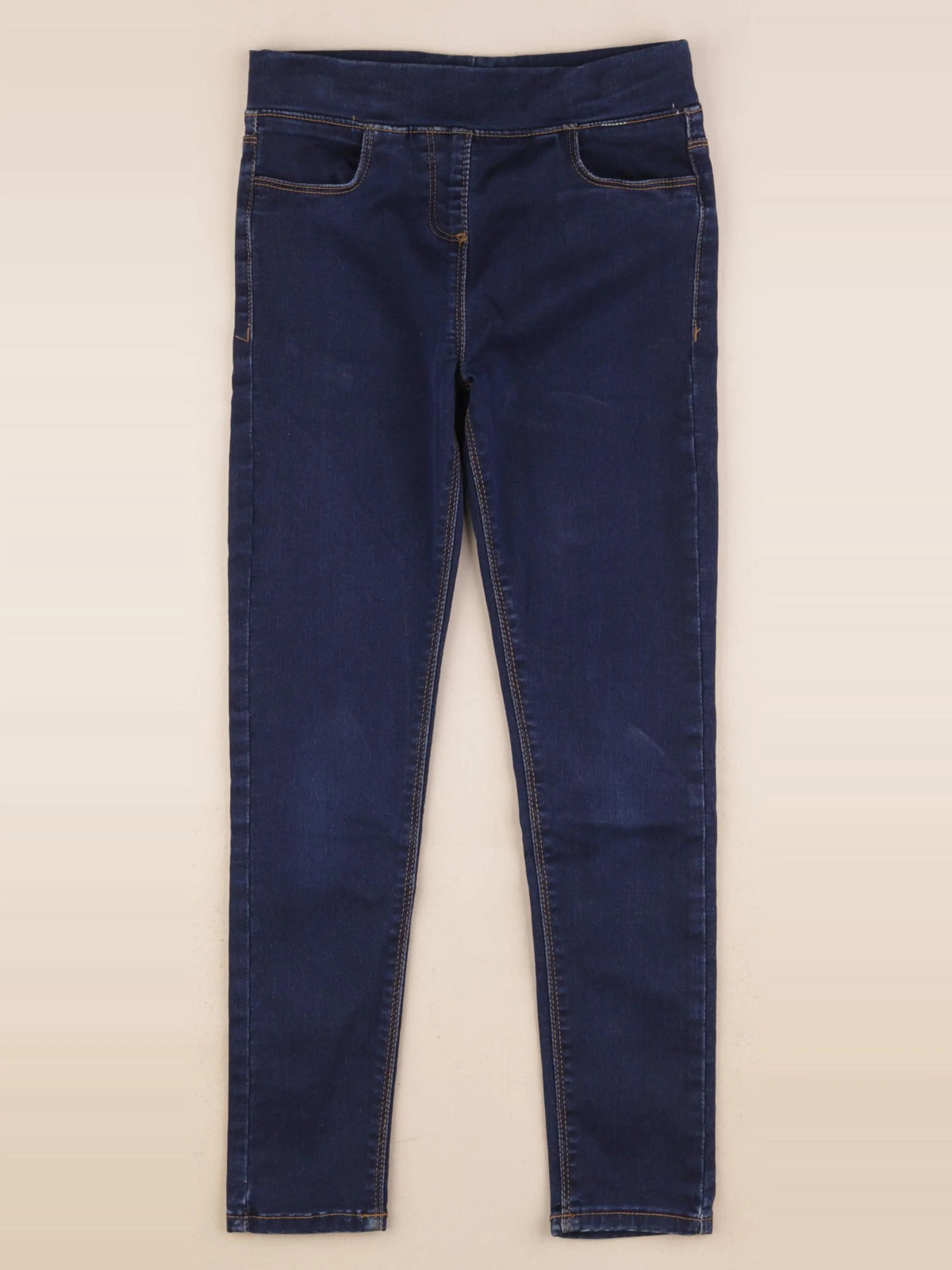 Vertbaudet - jegging bleu - 9 ans