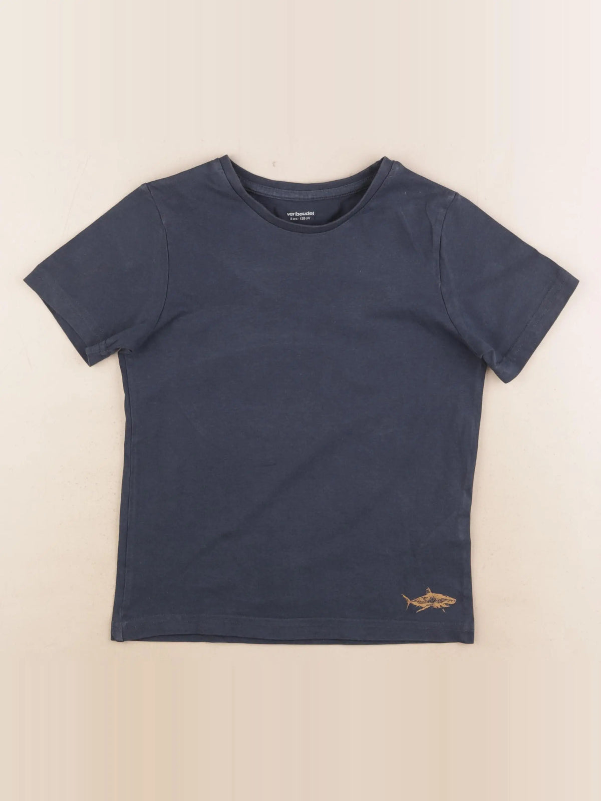 Vertbaudet - tee-shirt vert - 8 ans