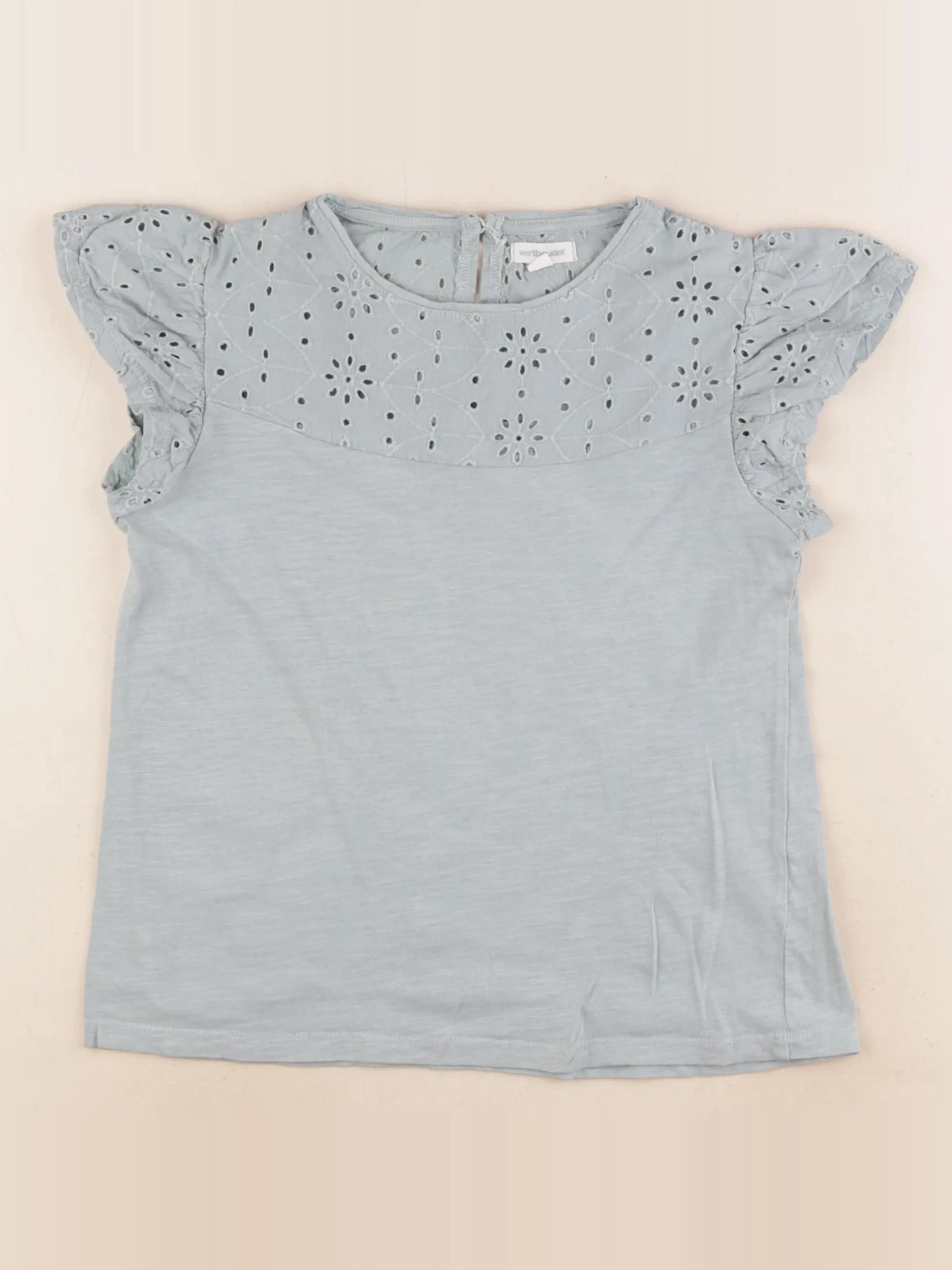 Vertbaudet - tee-shirt vert - 10 ans
