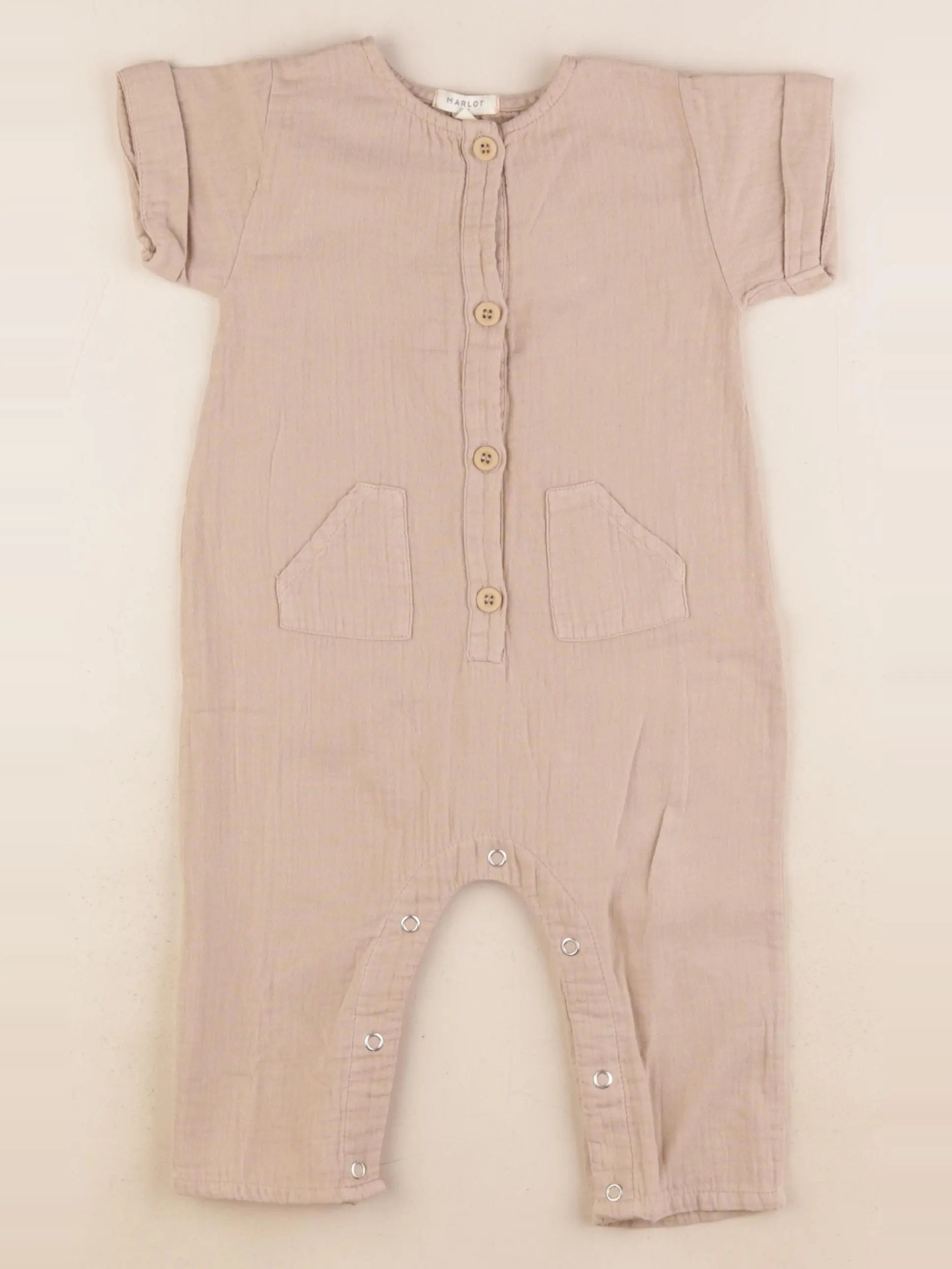 Marlot Paris - combinaison beige - 12 mois