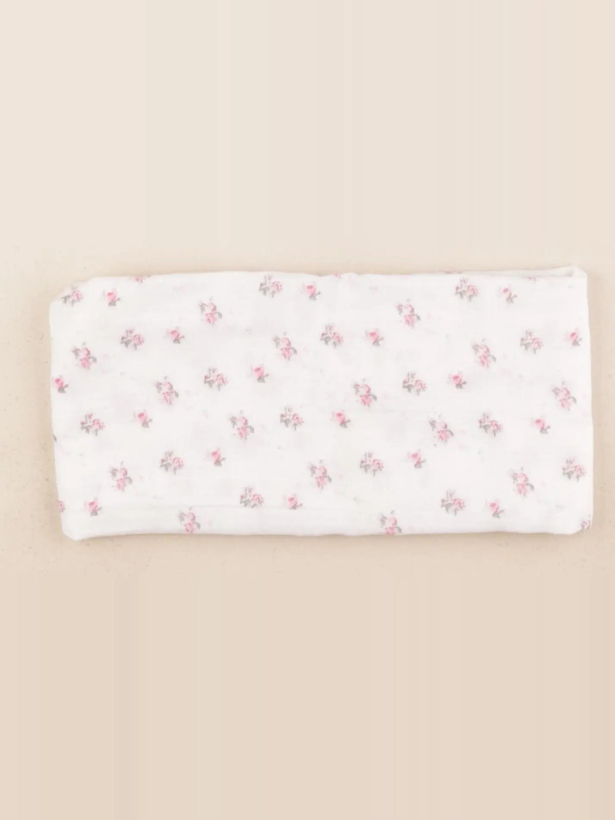 Bonpoint - foulard blanc, rose - 2/4 ans