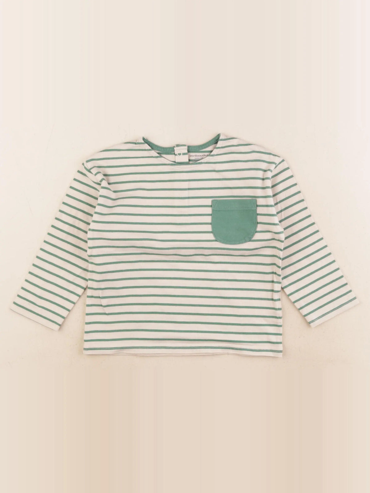 Vertbaudet - tee-shirt vert - 36 mois