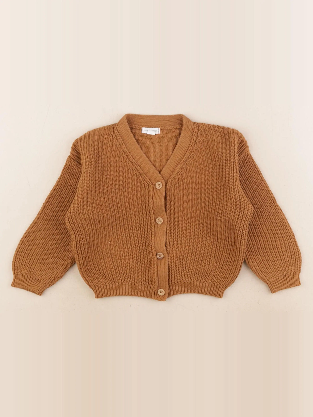 Vertbaudet - gilet marron - 2 ans