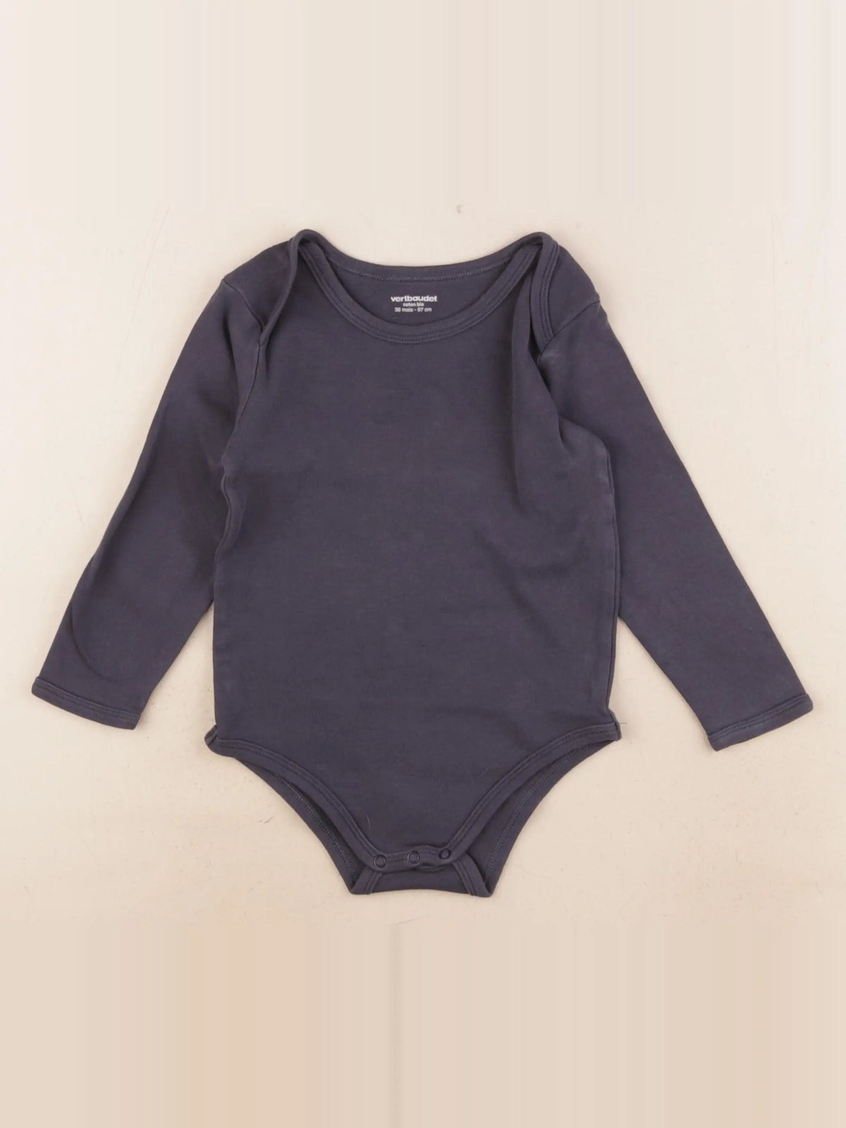 Vertbaudet - body bleu - 36 mois