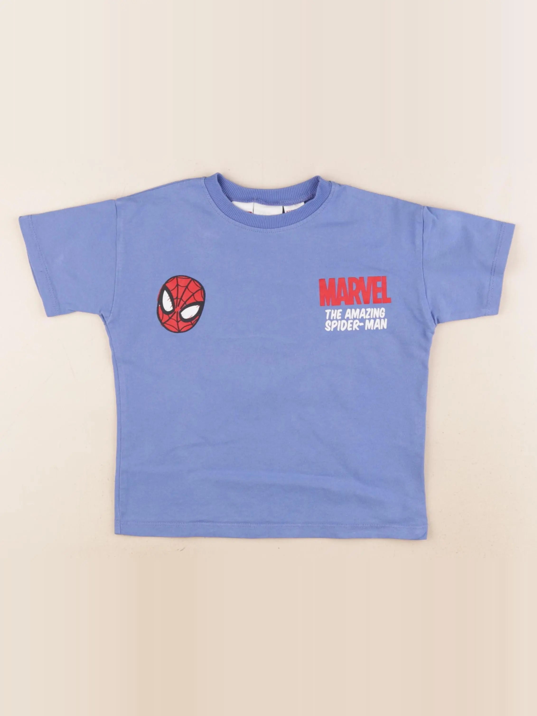 Zara - tee-shirt imprimé au dos bleu - 4 ans