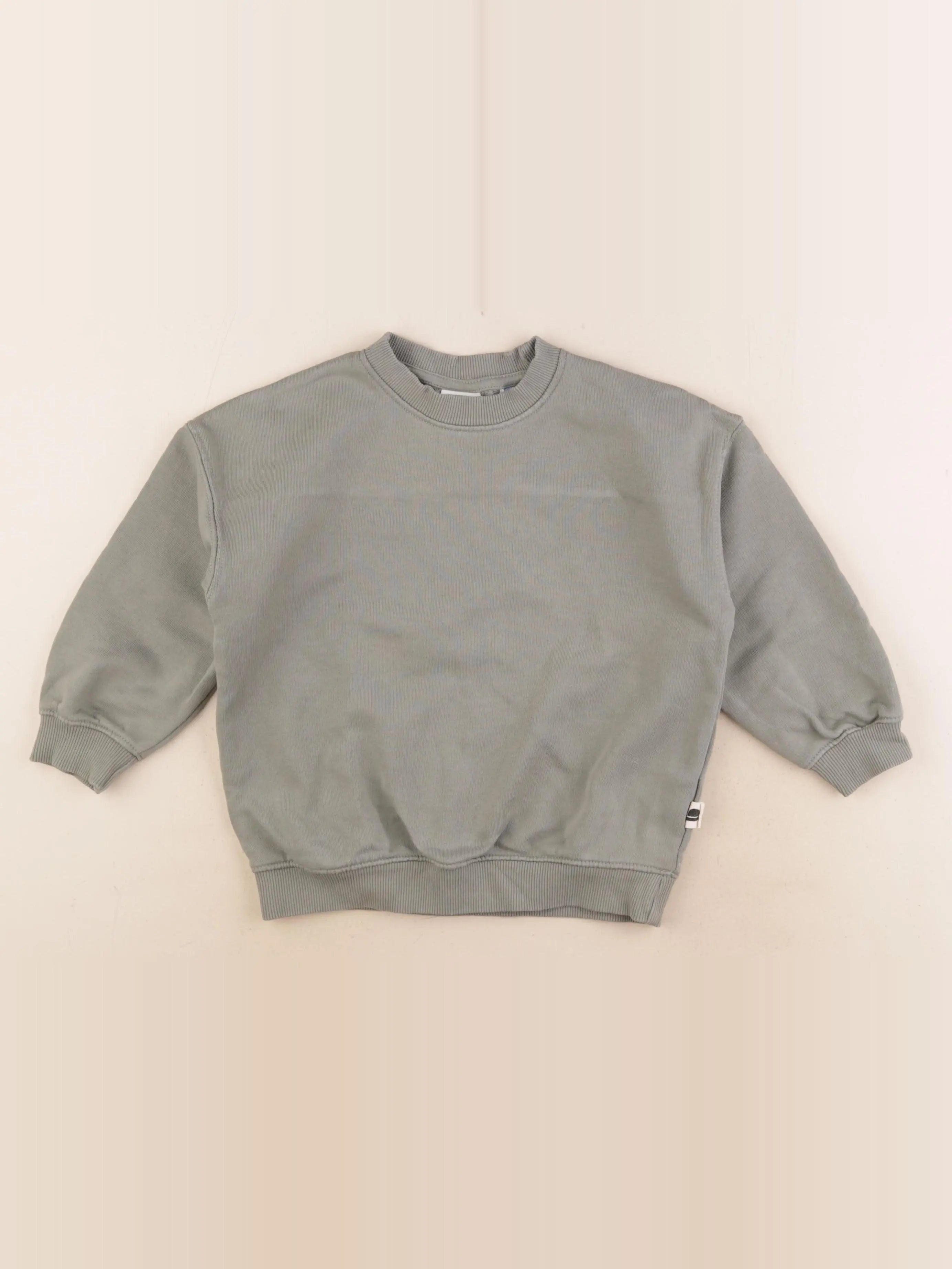Zara - sweat vert - 4 ans