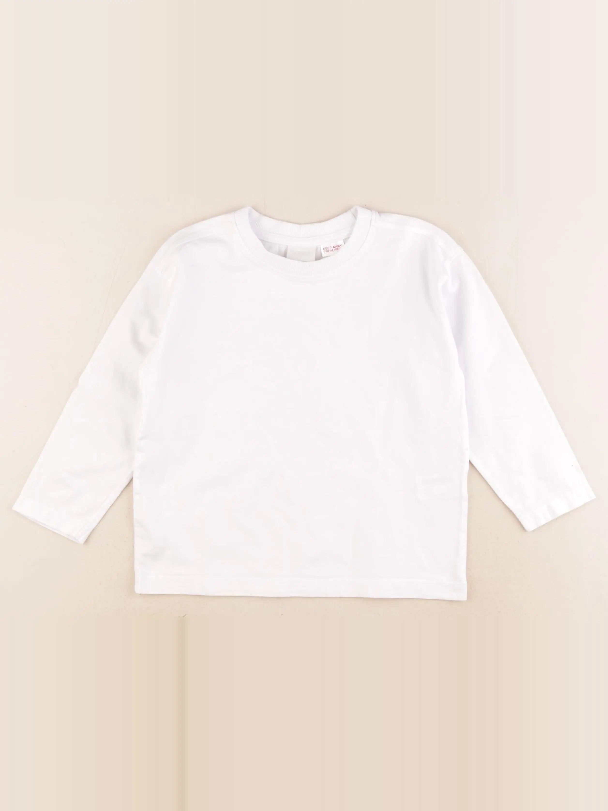 Zara - tee-shirt blanc - 4 ans