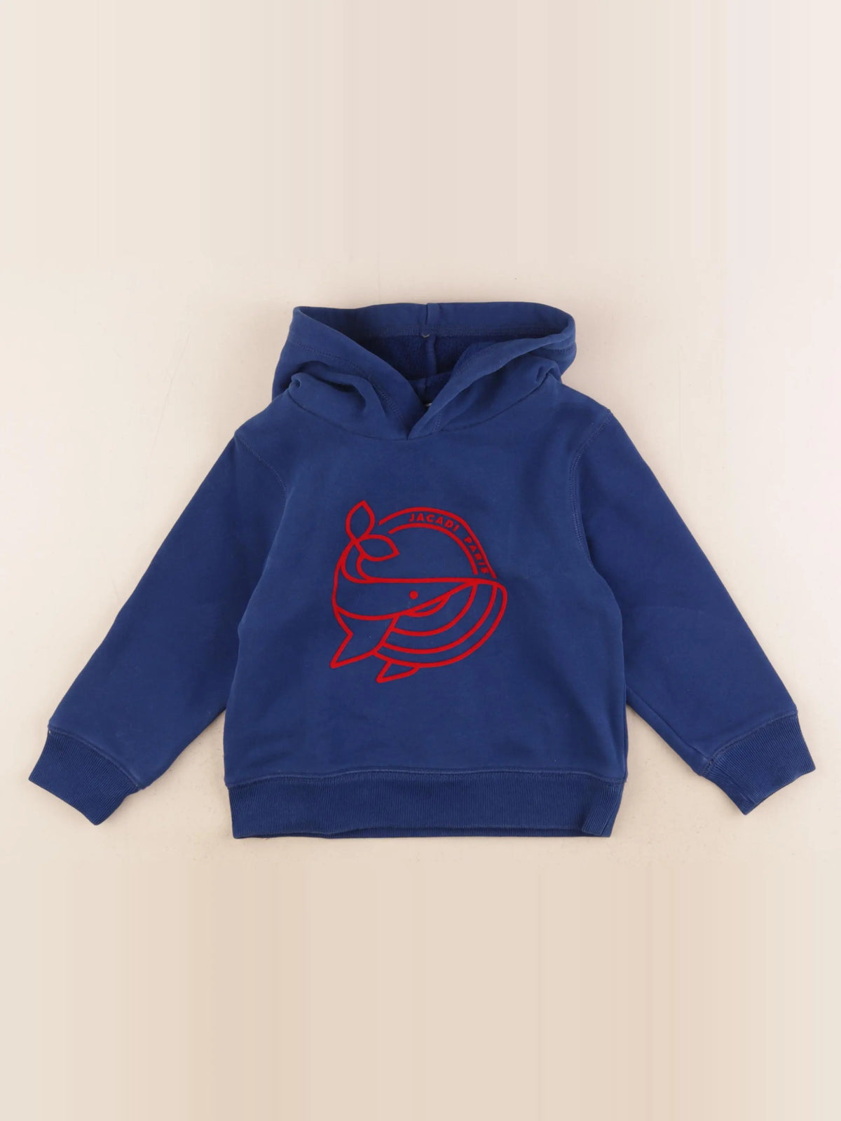 Jacadi - sweat bleu - 4 ans