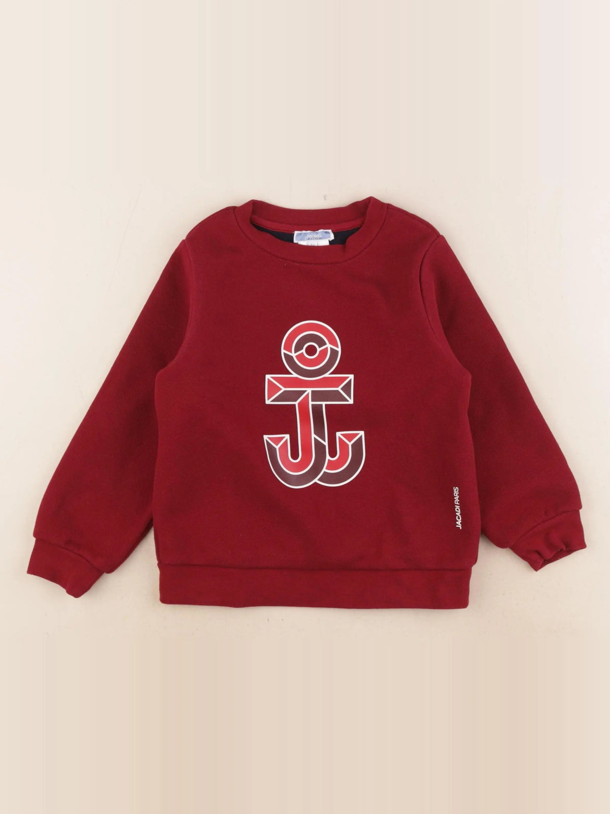 Jacadi - sweat rouge - 4 ans