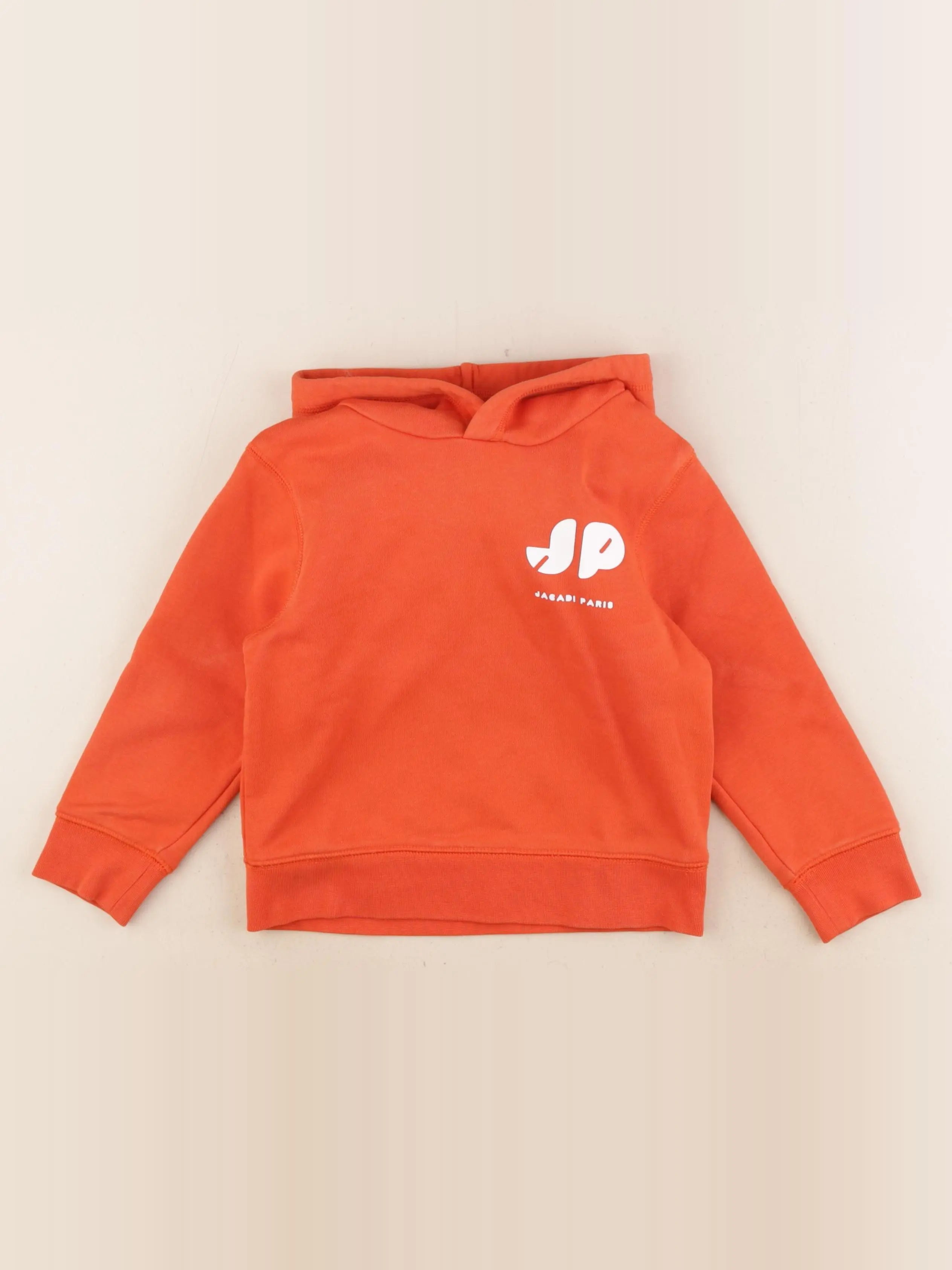 Jacadi - sweat orange - 4 ans