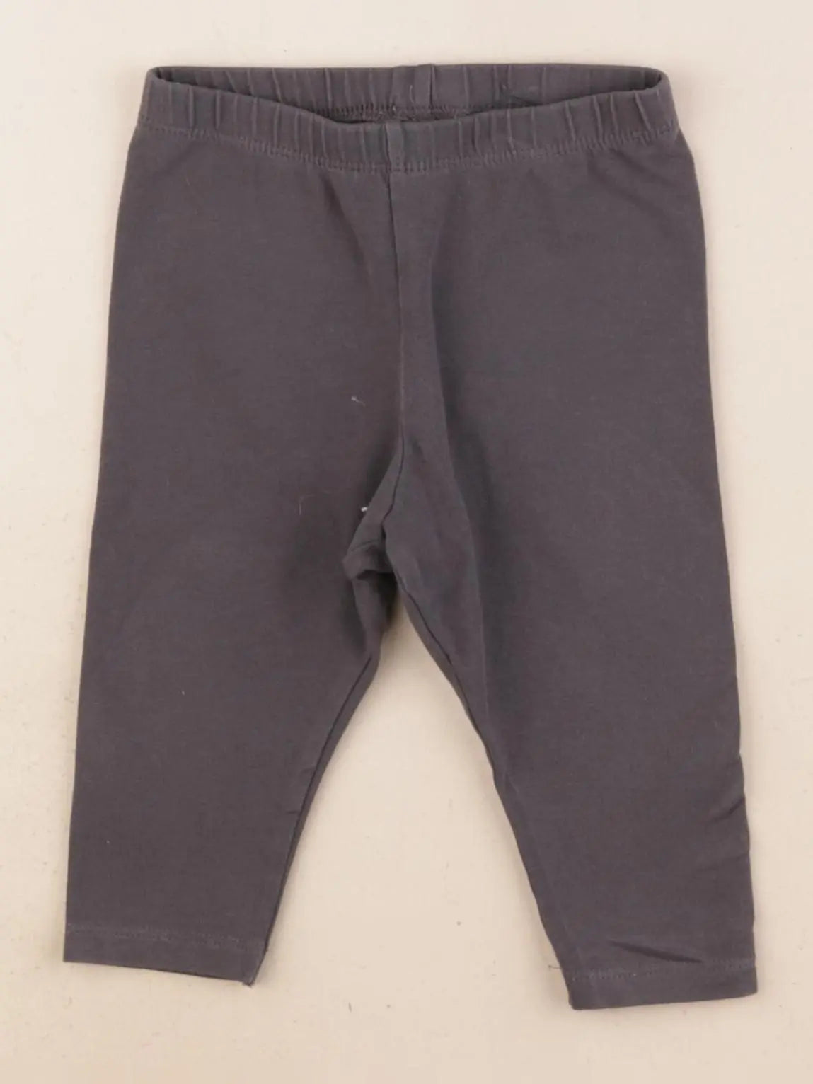 H&M - legging gris - 4/6 mois