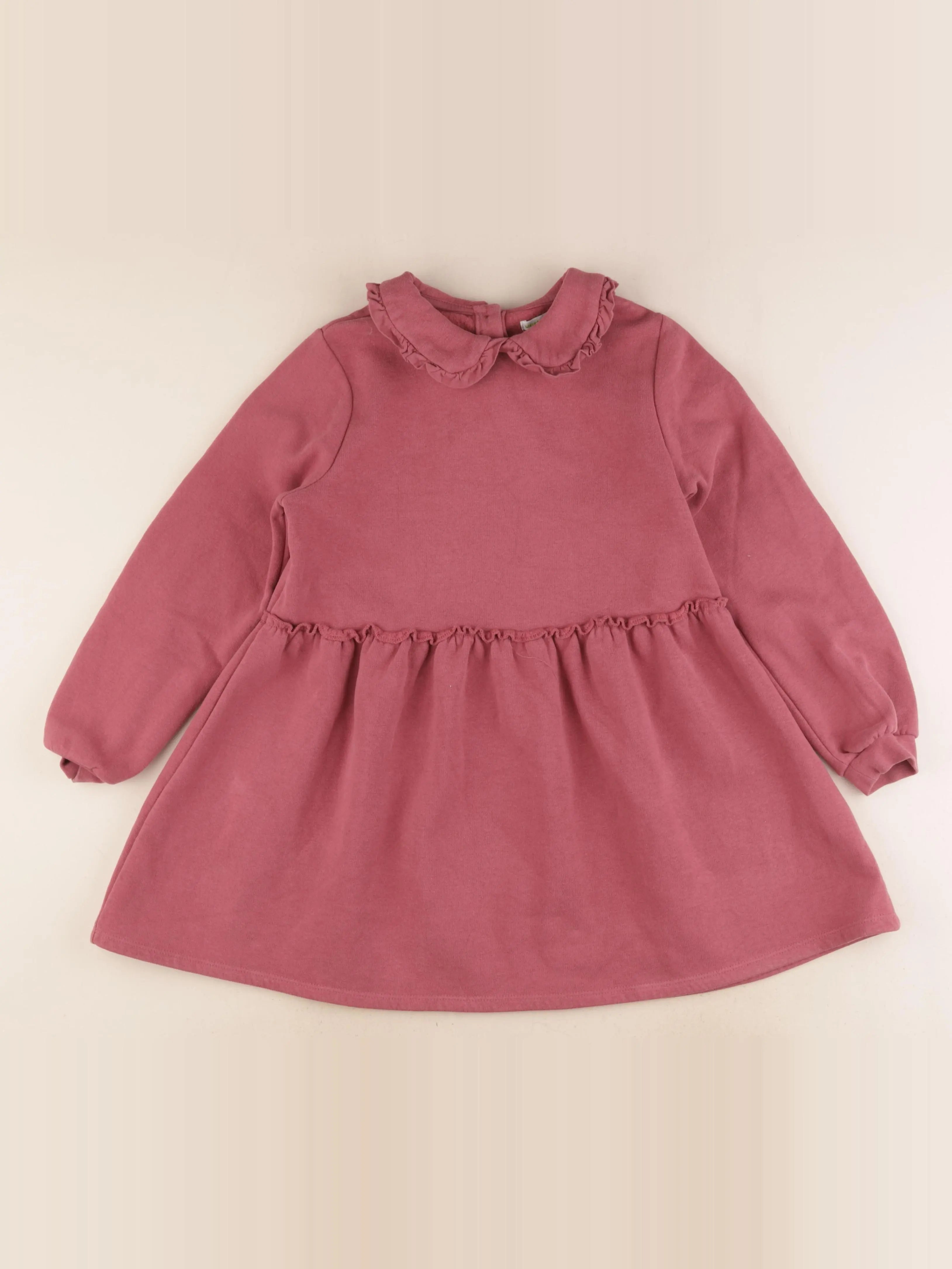 Vertbaudet - robe rose - 8 ans