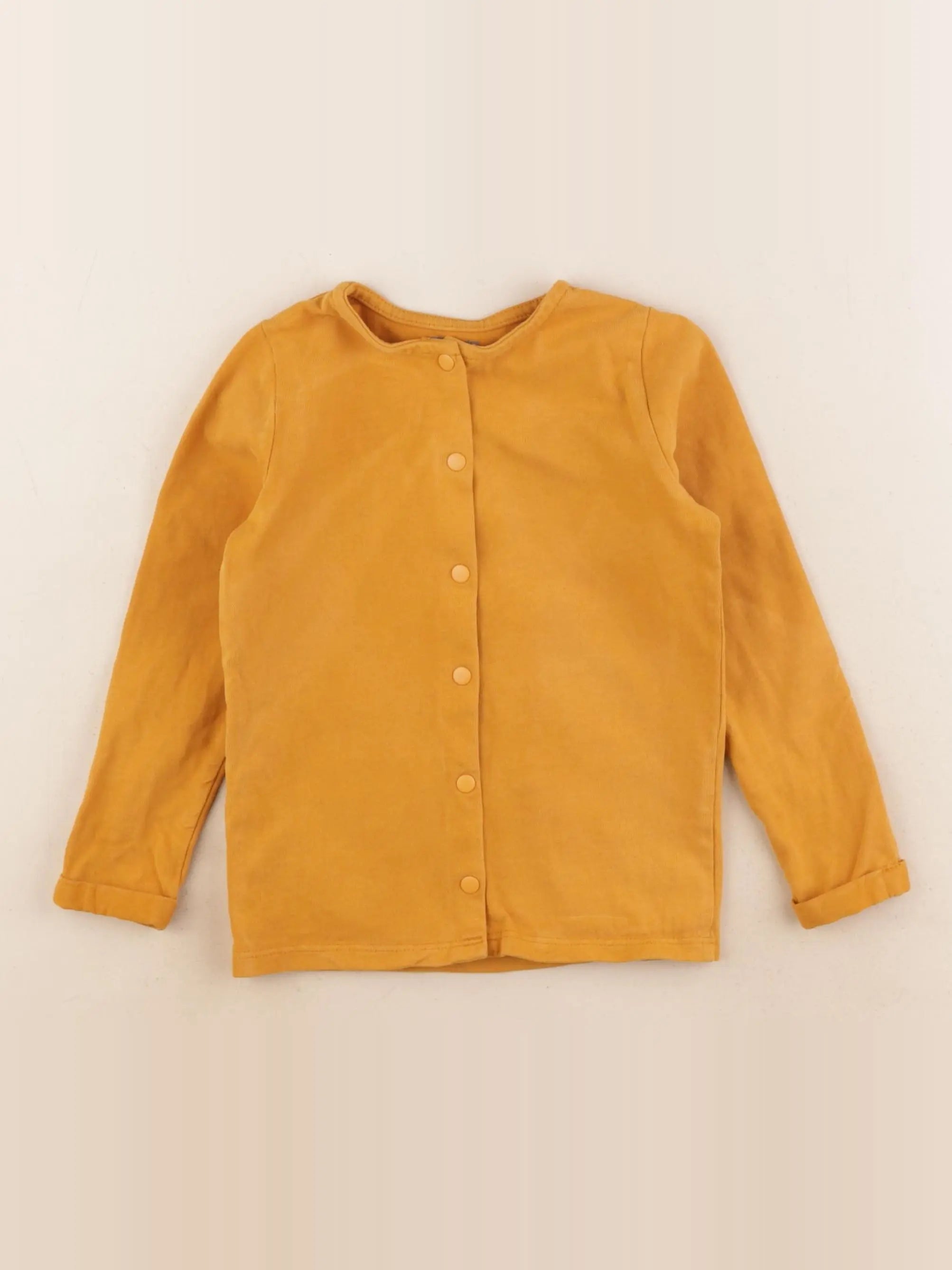 Vertbaudet - sweat jaune - 4 ans