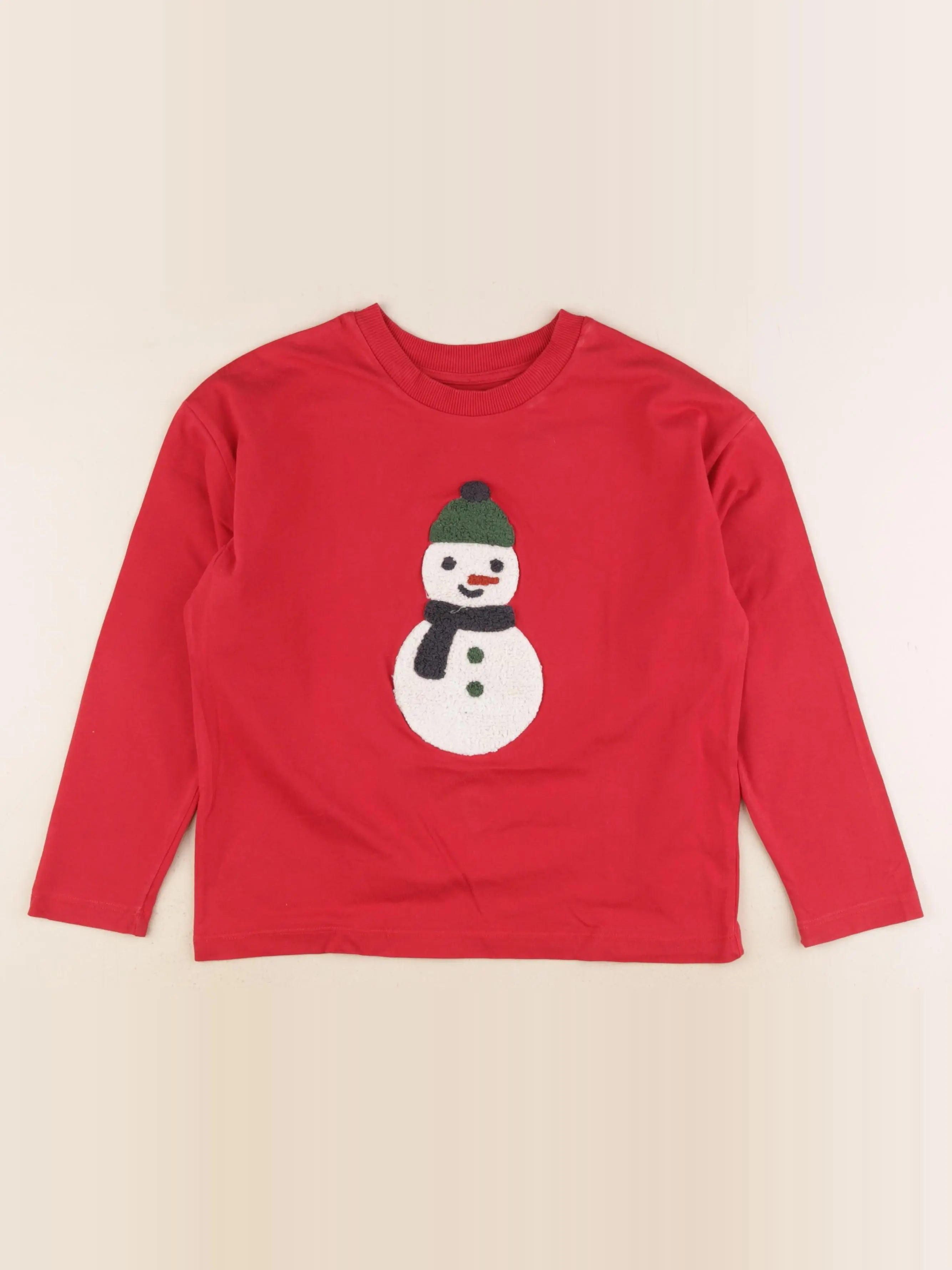 Monoprix - tee-shirt rouge - 8 ans