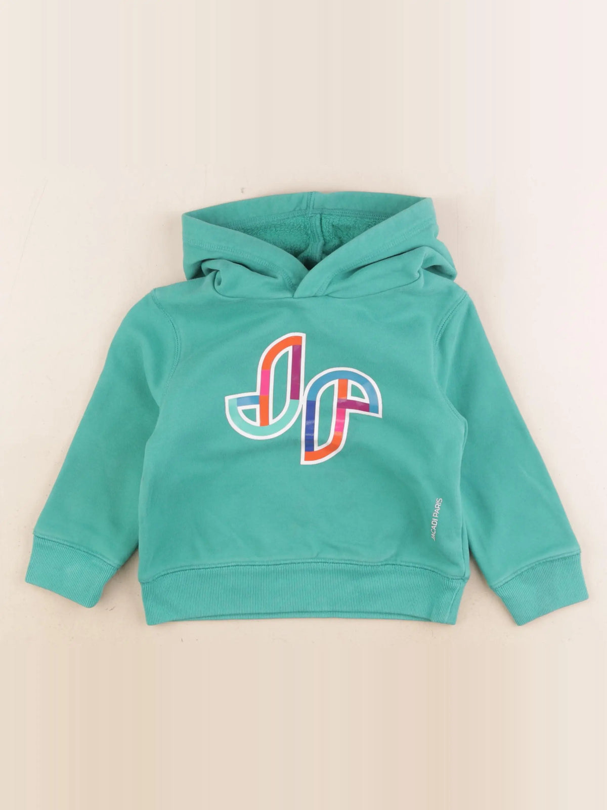 Jacadi - sweat vert - 3 ans