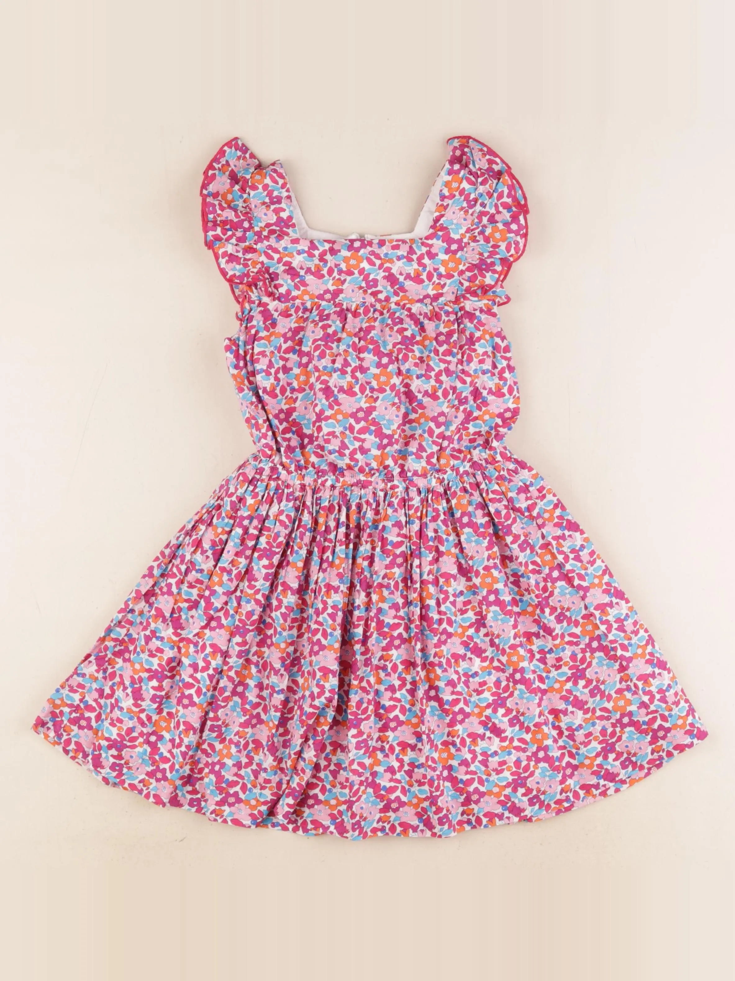 Jacadi - robe liberty rose - 4 ans