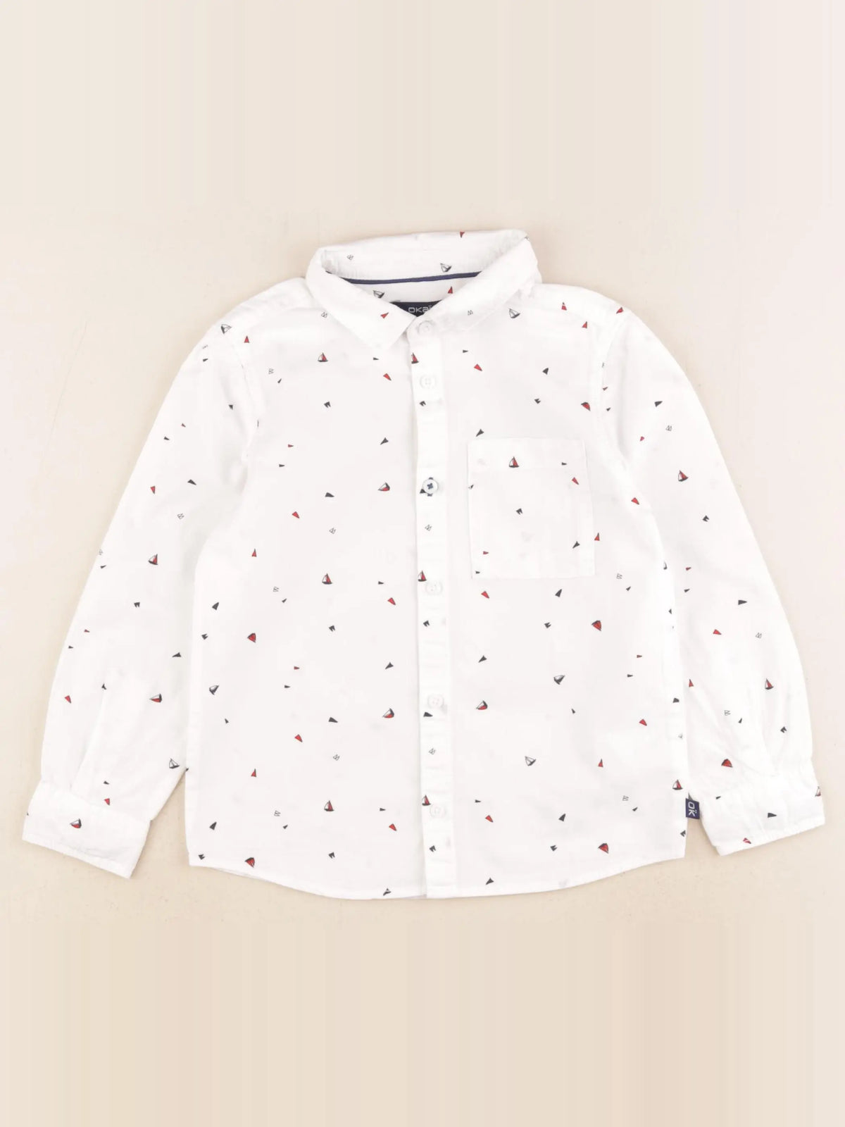 Okaidi - chemise blanc - 3 ans