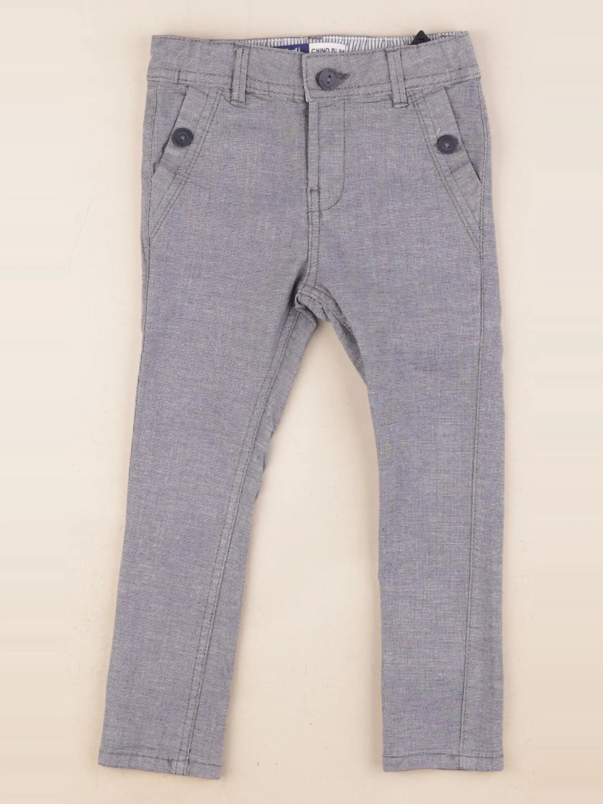 Okaidi - pantalon bleu - 3 ans