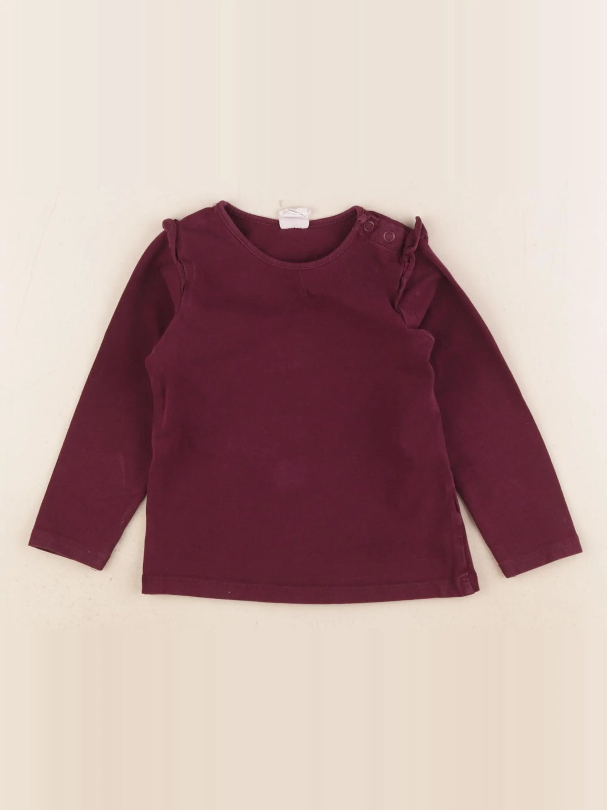 H&M - tee-shirt violet - 12/18 mois