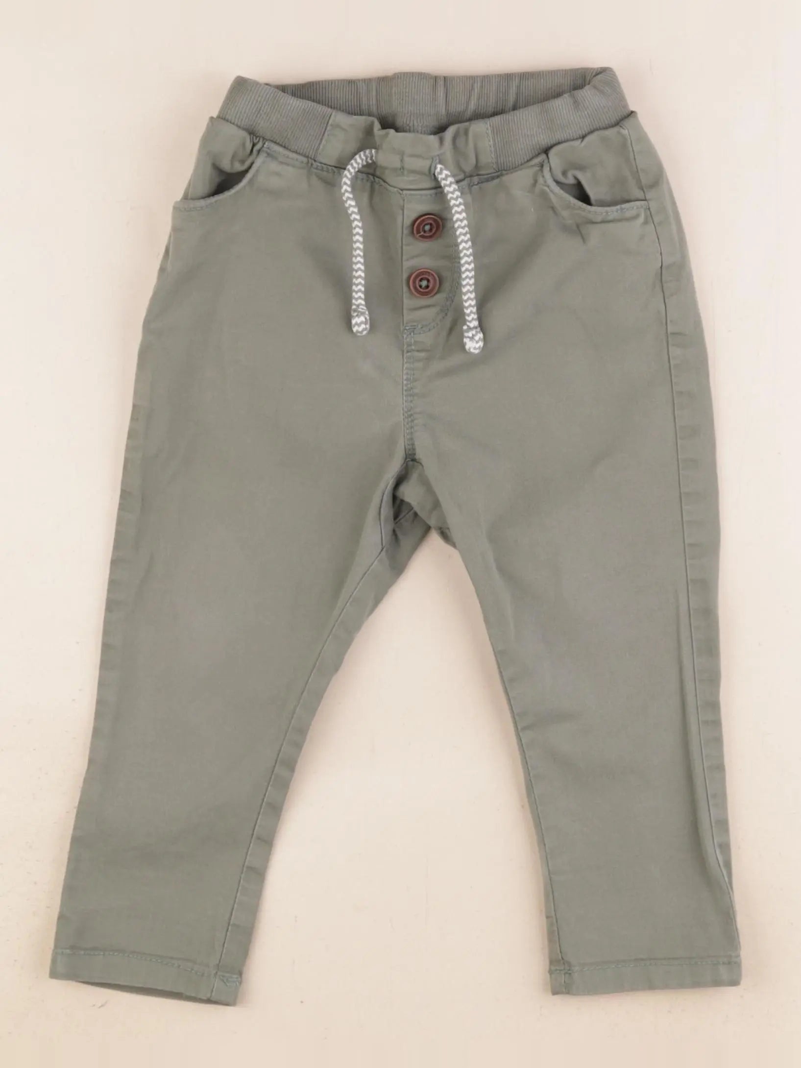 Tape à l'oeil - pantalon vert - 24 mois