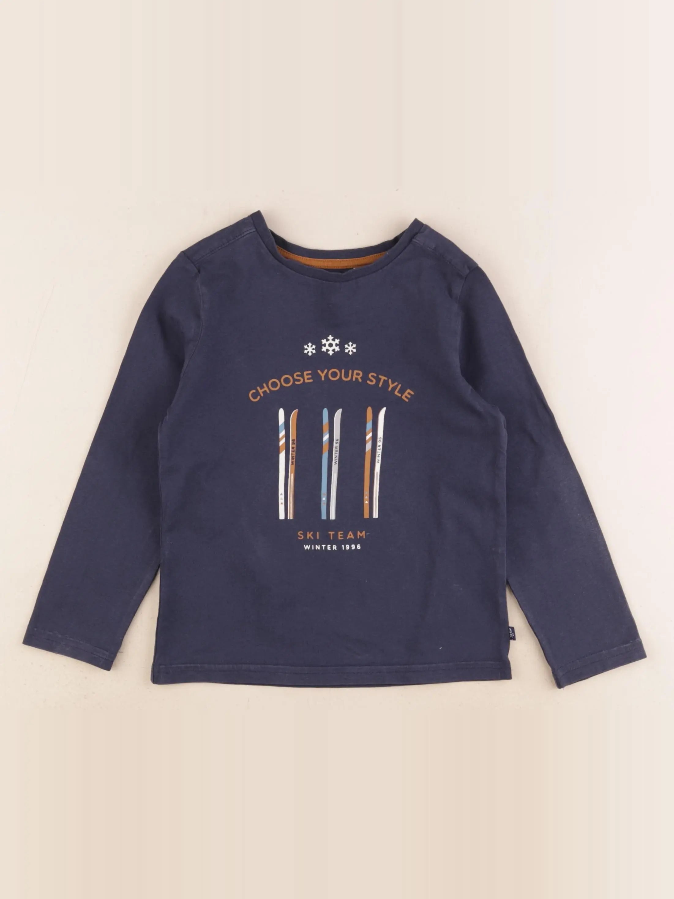 Okaidi - tee-shirt bleu - 3 ans