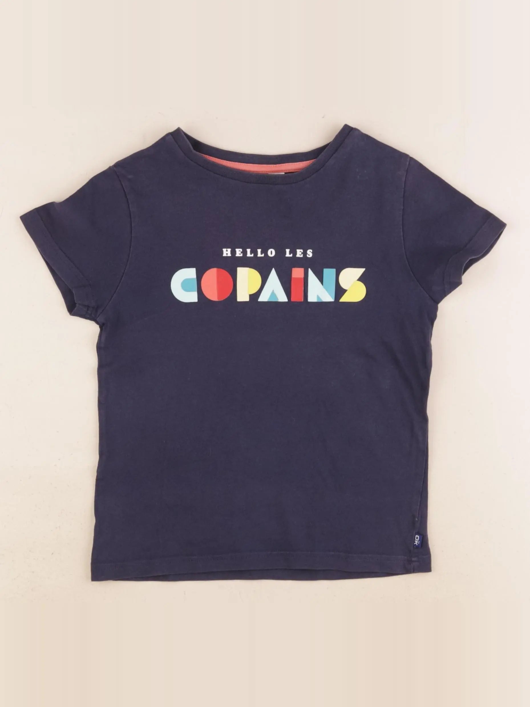 Okaidi - tee-shirt bleu - 4 ans
