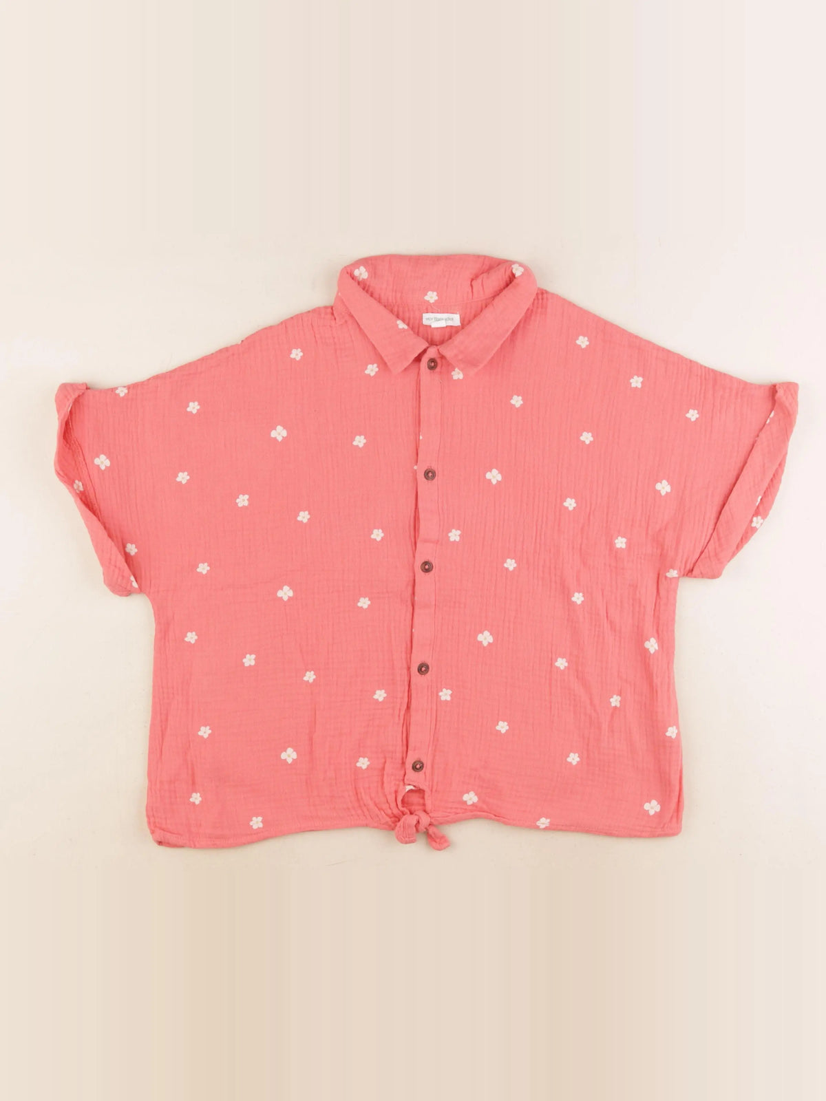 Vertbaudet - blouse rose - 14 ans
