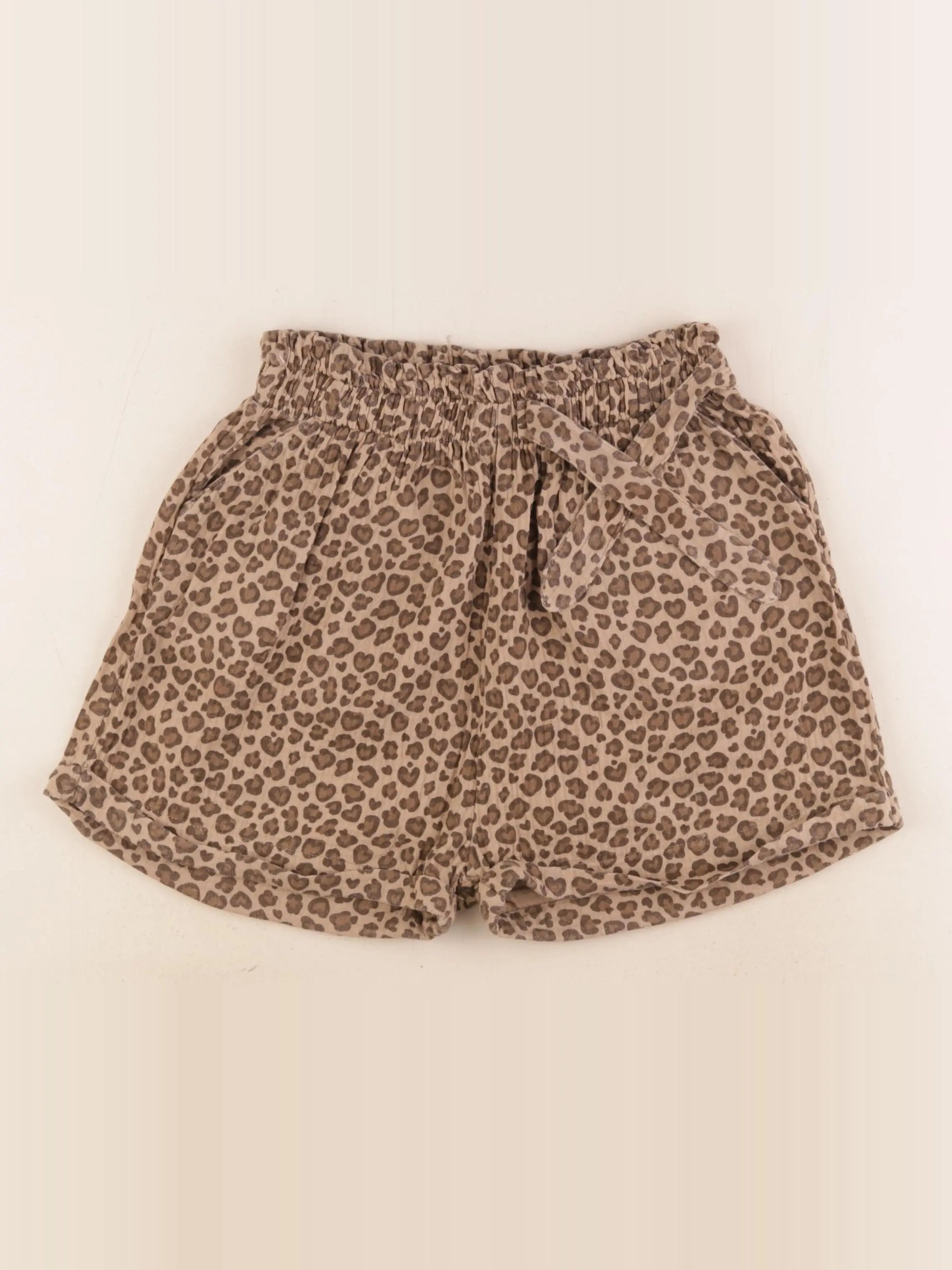 Vertbaudet - short marron - 14 ans