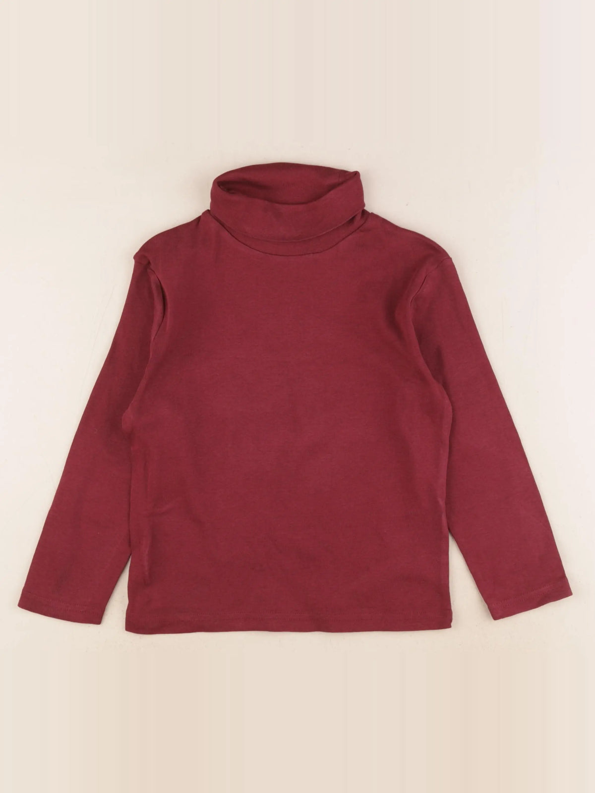 Vertbaudet - sous-pull rouge - 6 ans