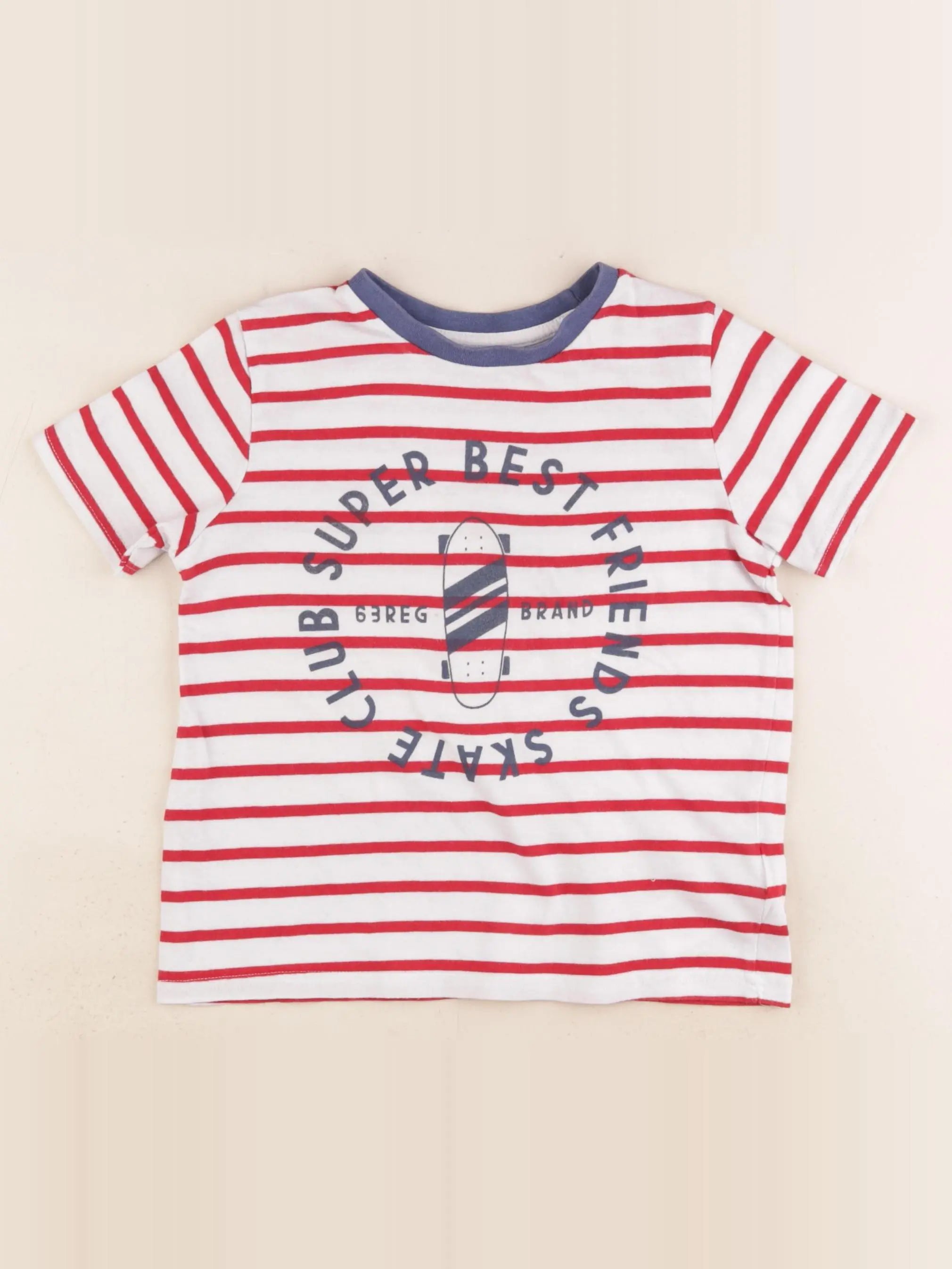 Vertbaudet - tee-shirt multicolore - 5 ans