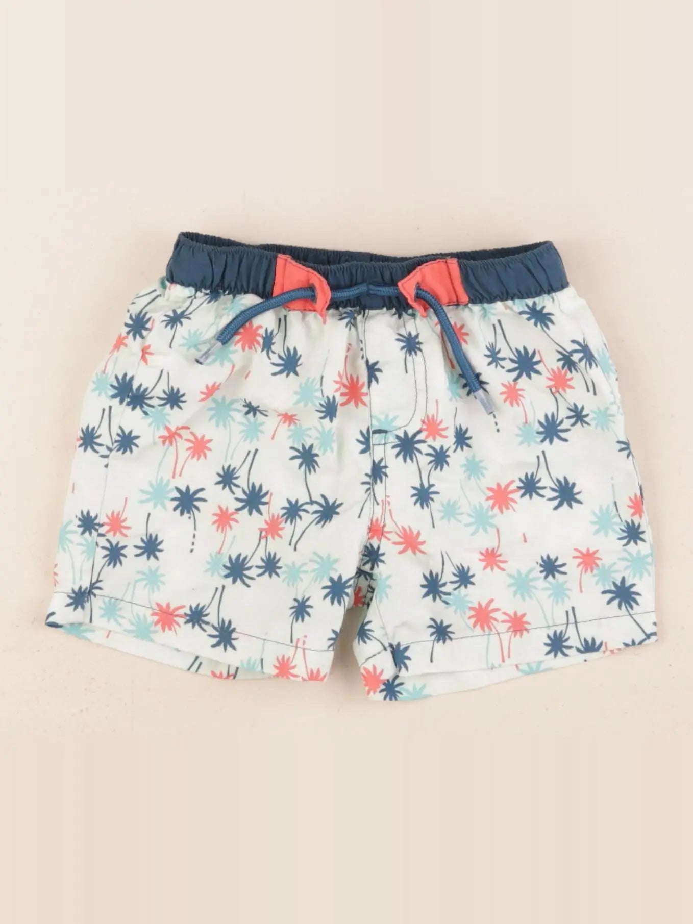 Vertbaudet - maillot de bain bleu - 18 mois