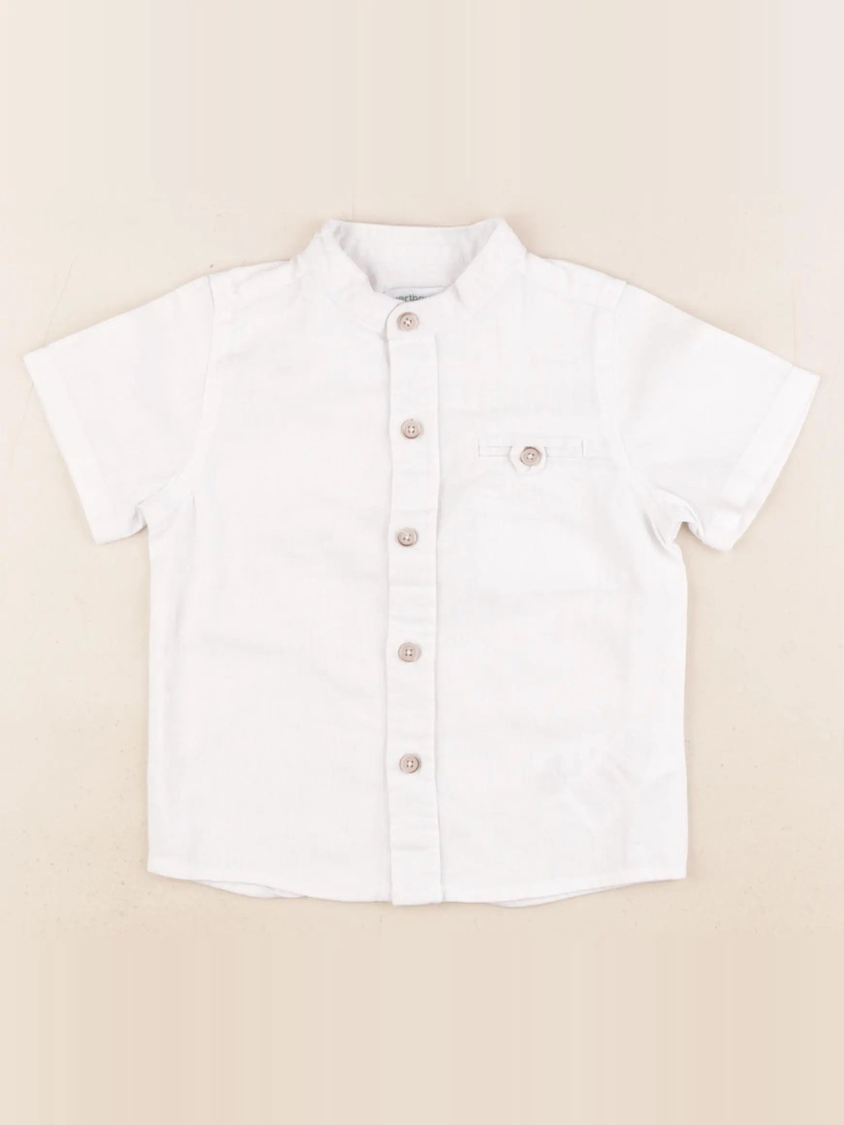 Vertbaudet - chemise blanc - 18 mois