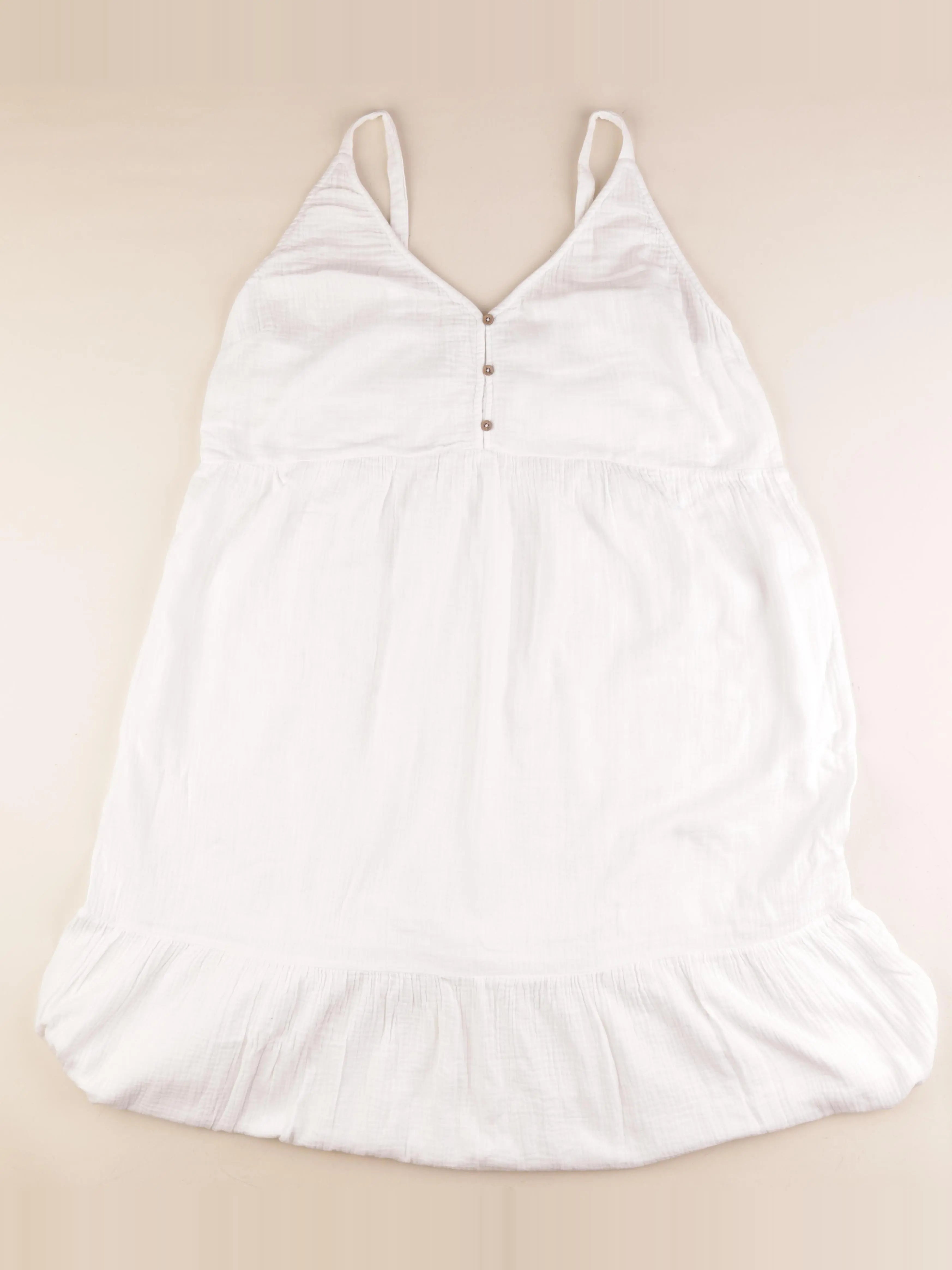 Vertbaudet - robe grossesse blanc - 46
