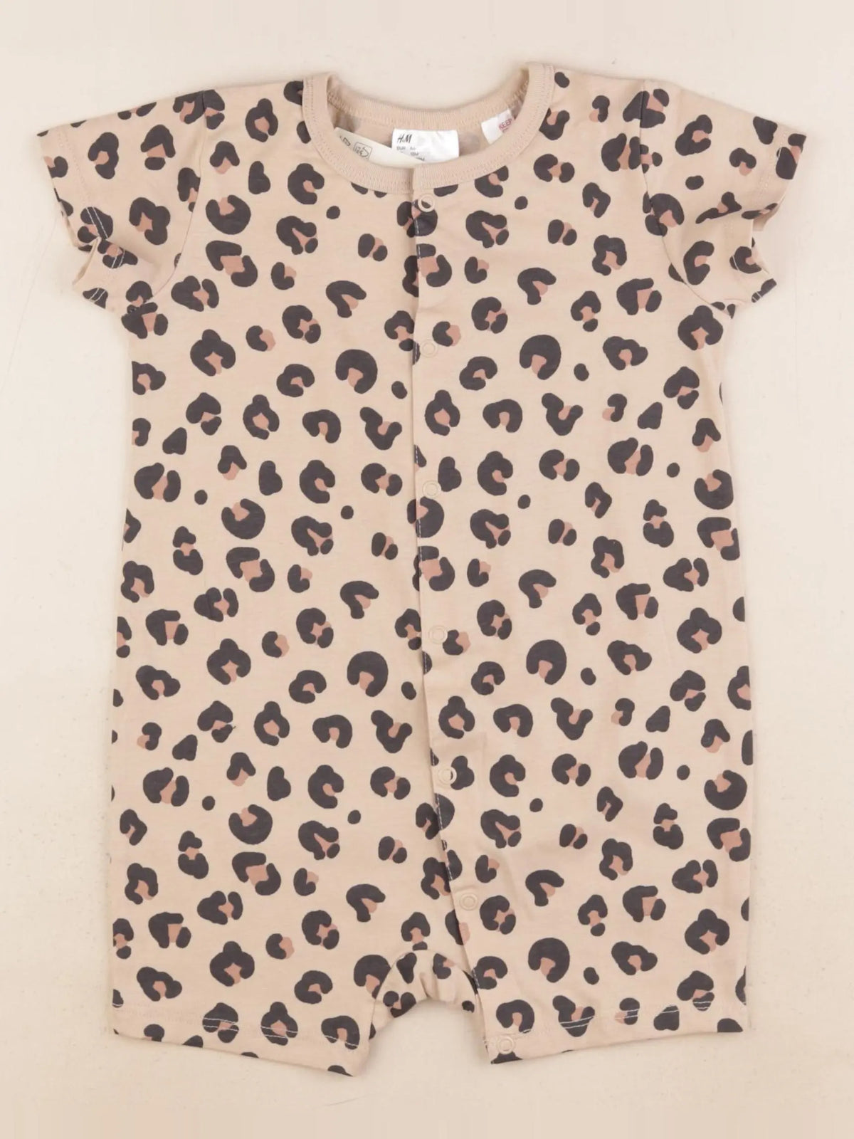 H&M - pyjama coton multicolore - 12/18 mois
